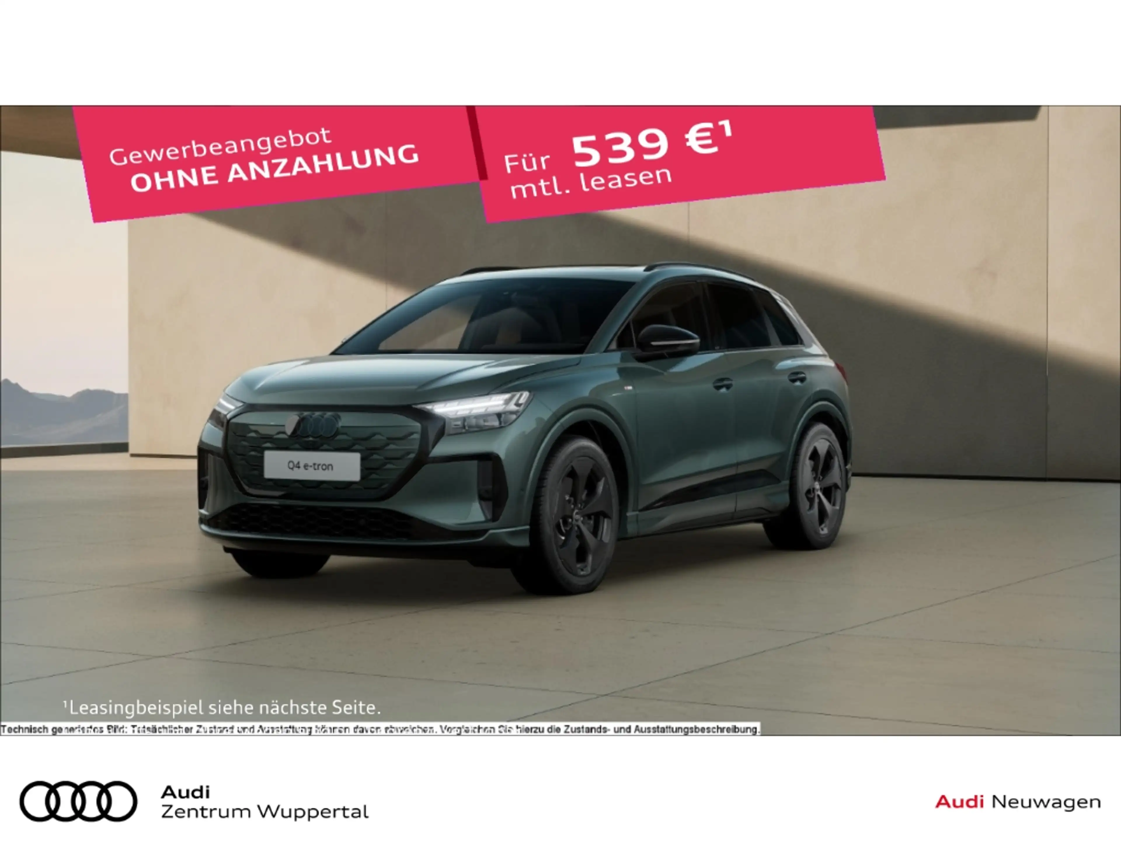 Audi Q4 e-tron SUV performance 210 kW