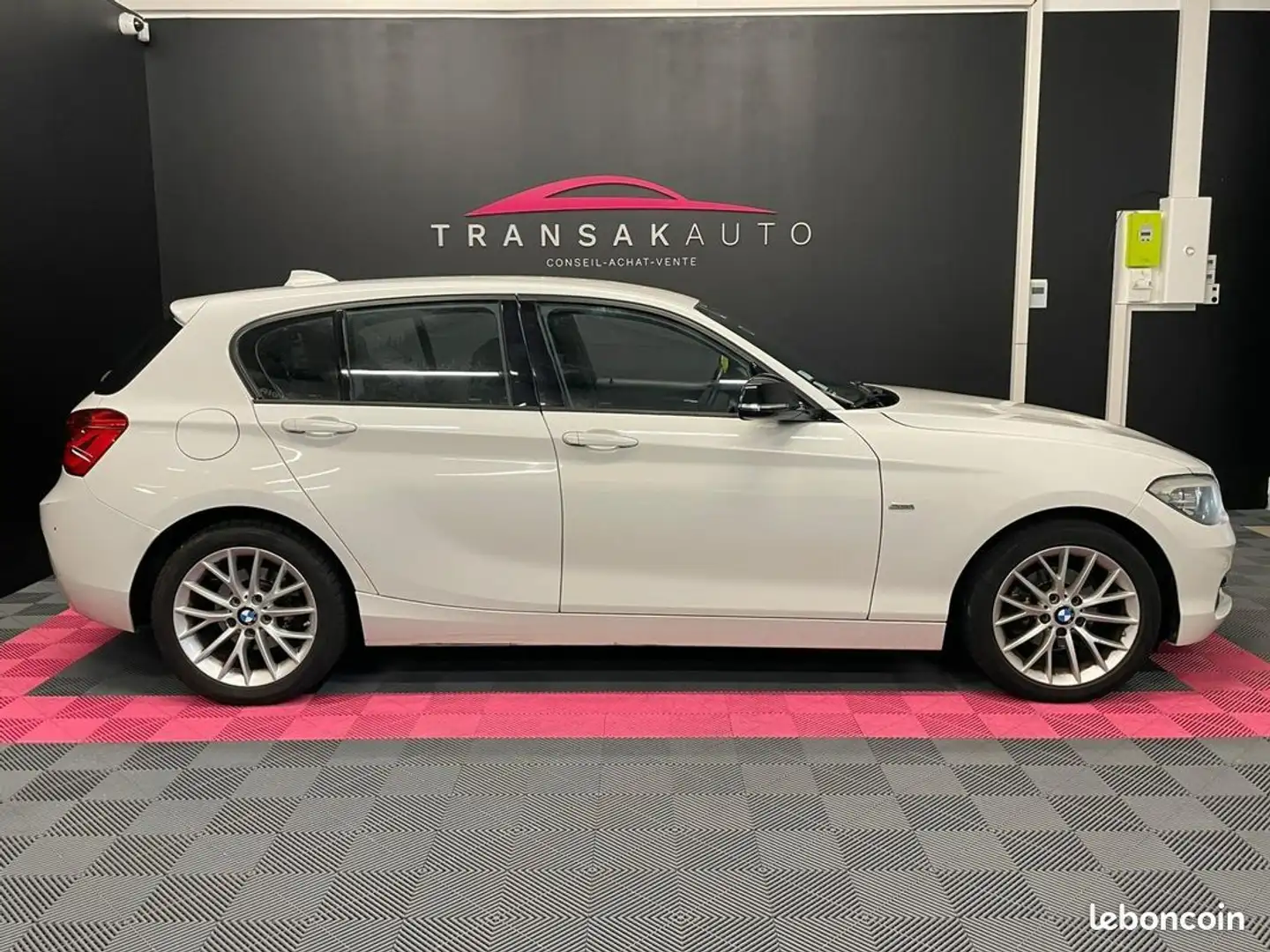 BMW 118 SERIE F20 LCI 118d 150 ch Sport SECONDE MAIN ORIGINE FRANCE Weiß - 2