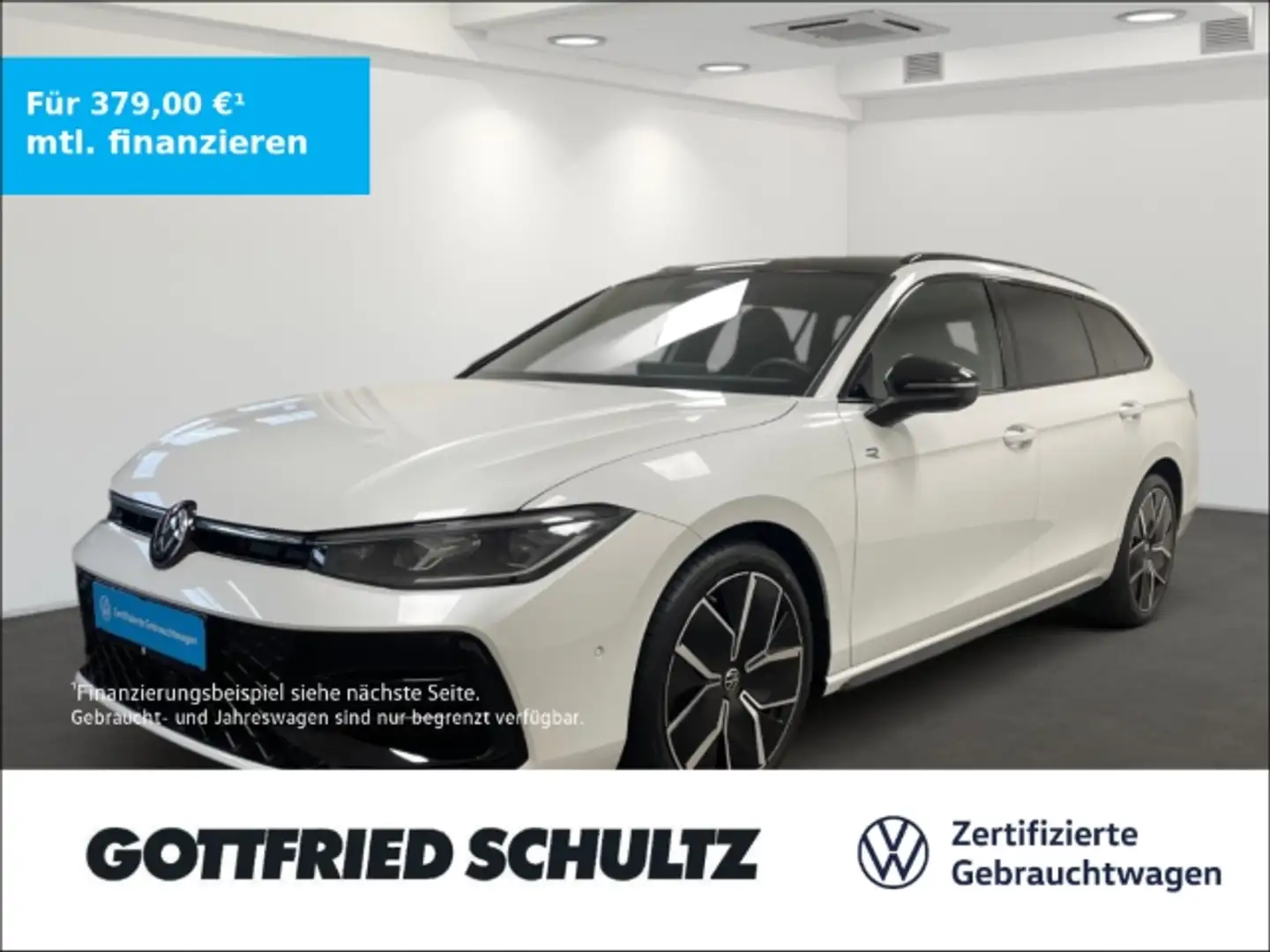 Volkswagen Passat Variant 2.0 TDI DSG R-Line Einparkhilfe Weiß - 1