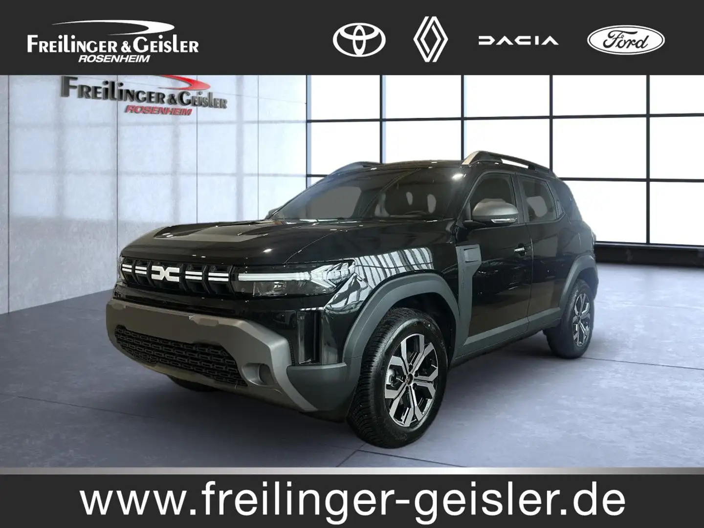 Dacia Duster TCe 130 Expression 4x4 UPE 28200!!! Navi Schwarz - 1