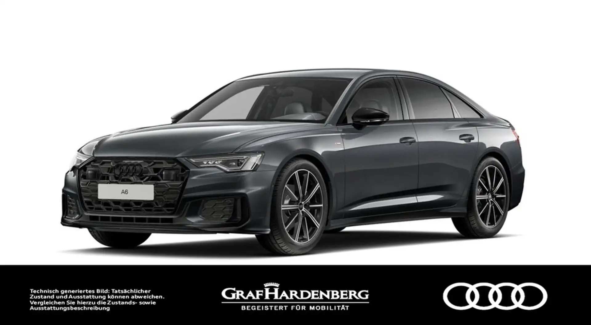 Audi A6 Lim. 40 TDI S line Virt.Cockpit LED Navi ACC Gris - 1