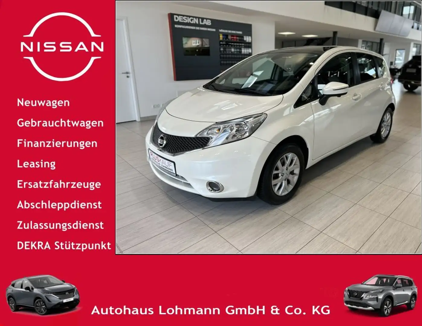 Nissan Note 1.2 acenta Panorama 360° Rückfahrkamera - 1