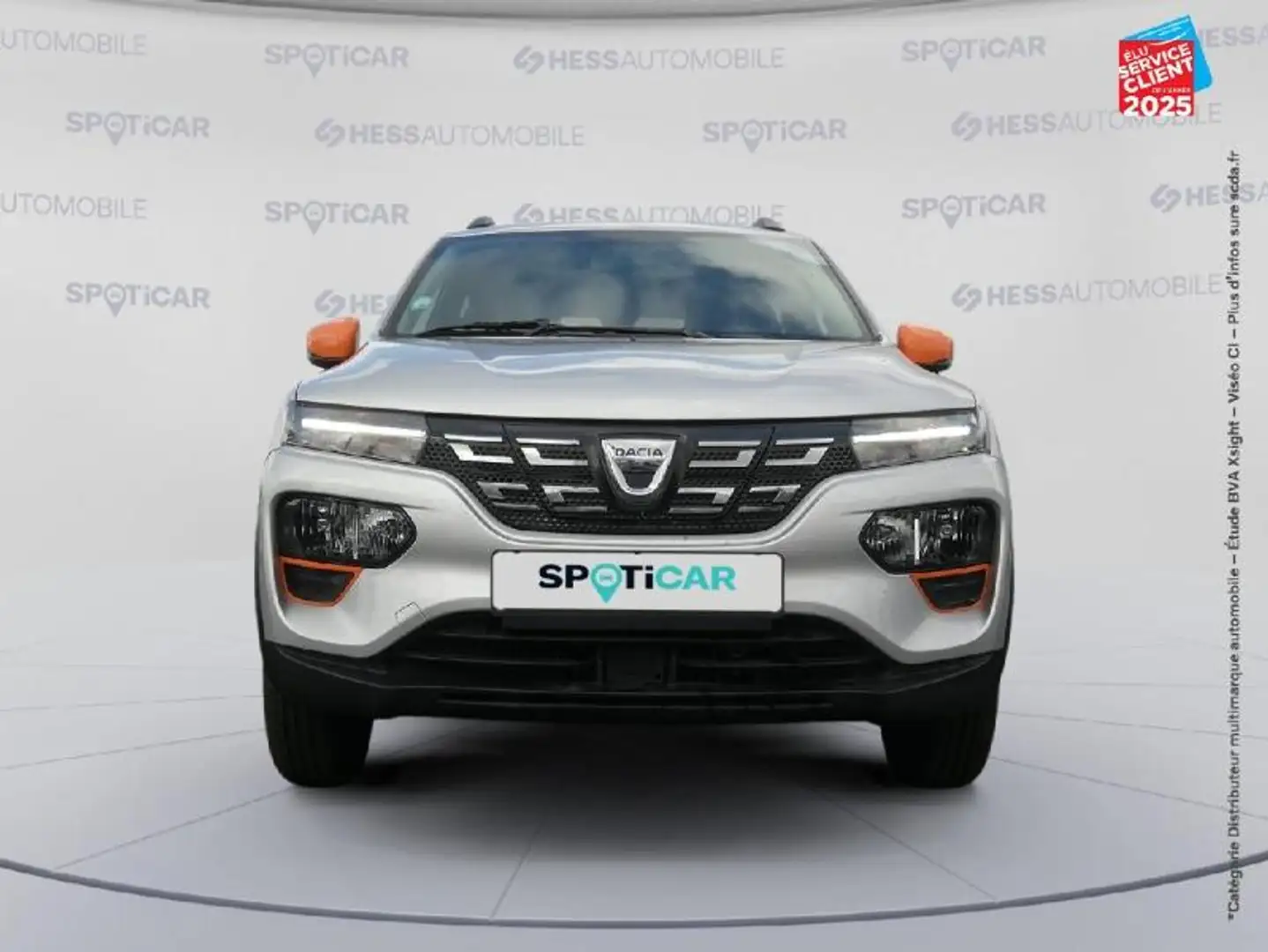 Dacia Spring 45ch Confort Plus - Achat Intégral Sieges cuir GPS Grijs - 2