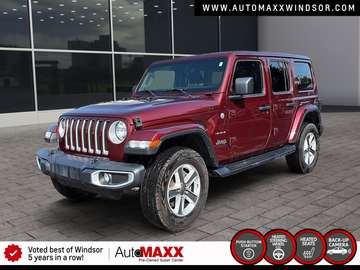 Unlimited Sahara 4x4 | HEATED LEATHER SEATS | NAVIGATION | REMOTE START | BACKUP CAMERA
