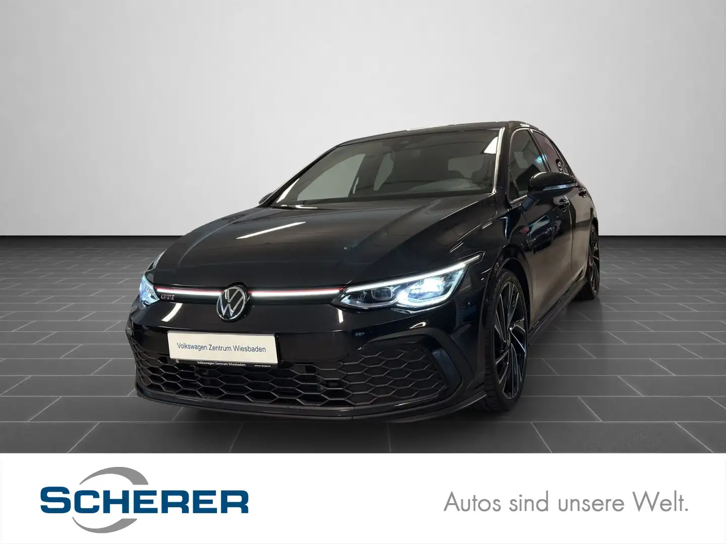 Volkswagen Golf GTI Golf VIII GTI 2.0 TSI, Navi, Sitzh., Kamera, ACC Nero - 1