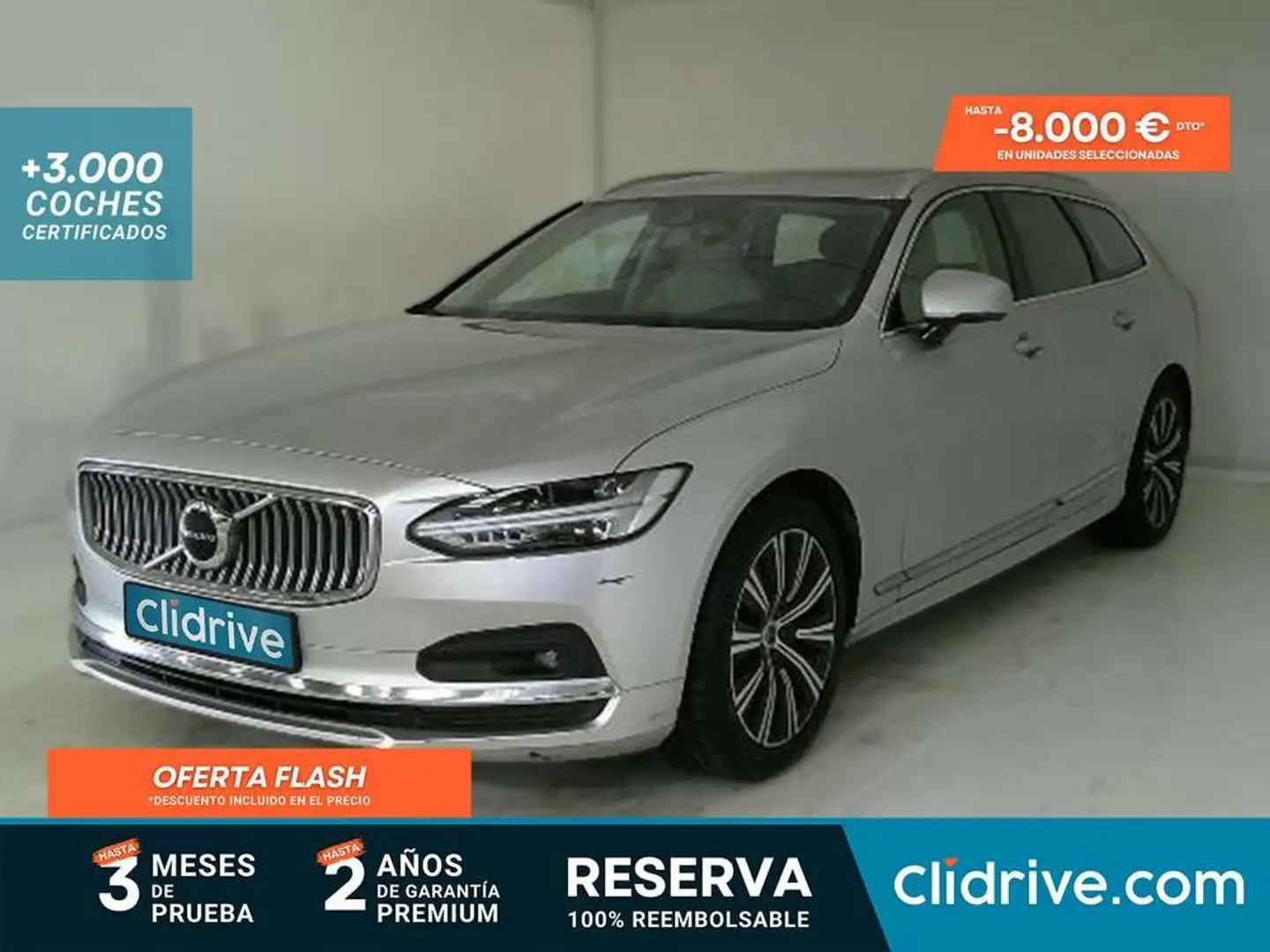 Volvo V90 B4 Inscription Aut. Gris - 1