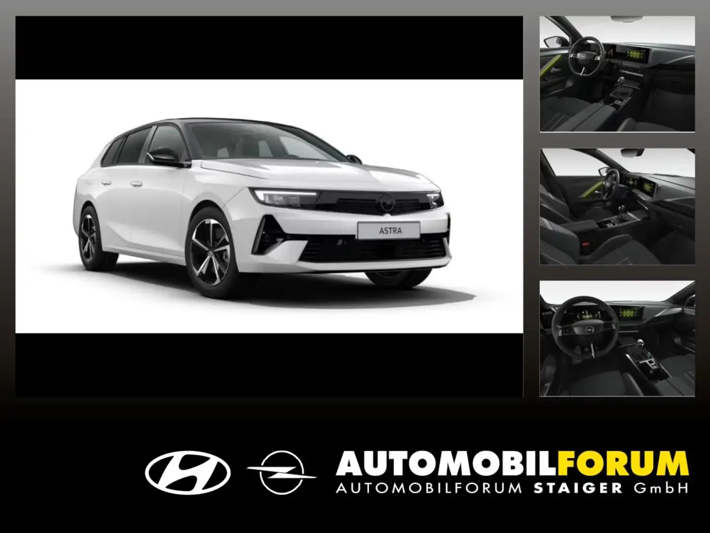 Opel Astra L Sports Tourer 1.2 Turbo GS Line FLA 360 Weiß - 1