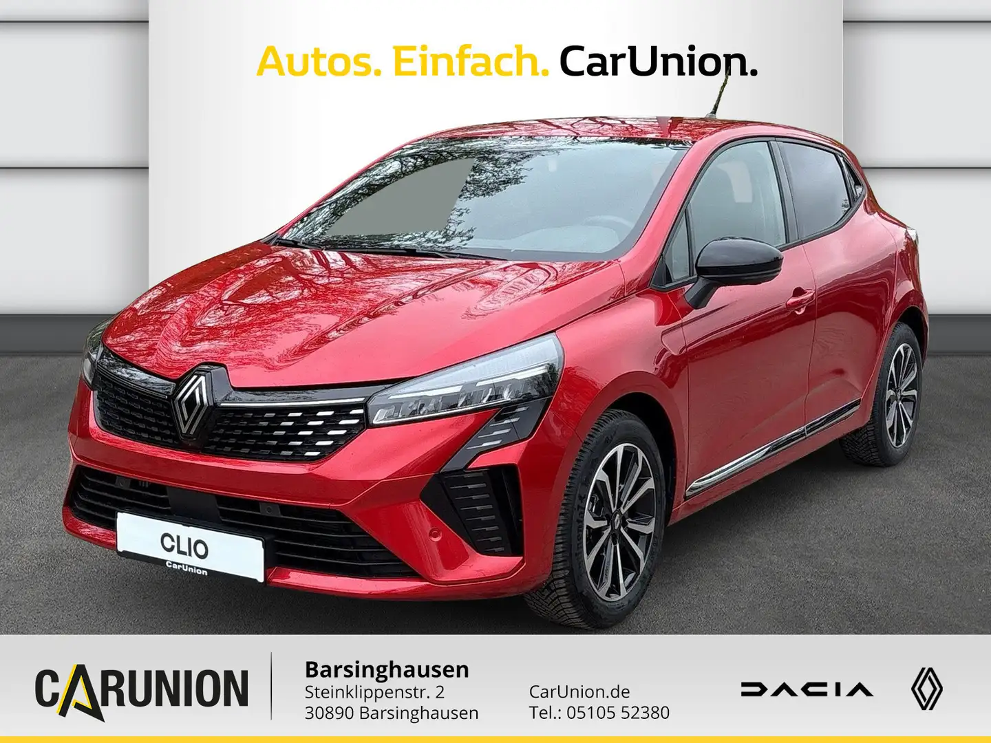 Renault Clio Techno TCe 90 Rot - 1