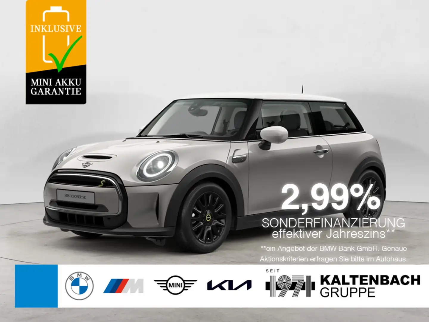 MINI Cooper SE Classic Trim FACEL. LED NAVI SHZ Silber - 1