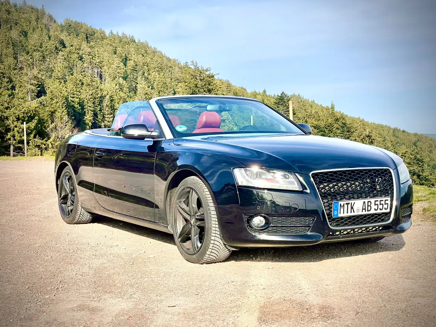 Audi A5 A5 Cabrio 3.0 TDI DPF quattro S tronic Noir - 1