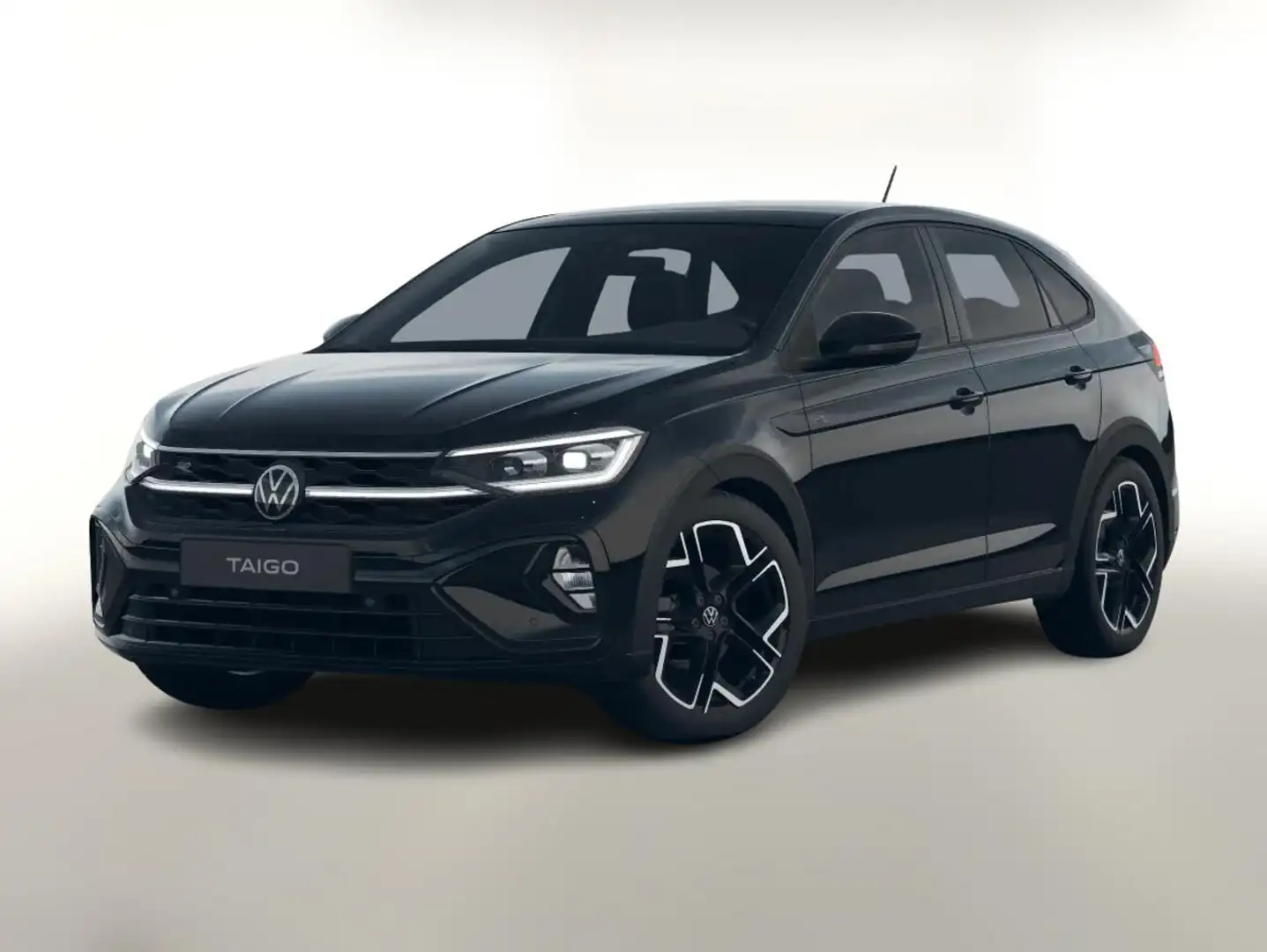 Volkswagen Taigo R-Line Pano Matrix SHZ Kam LM18 ACC KeyL 85 kW ... Schwarz - 1