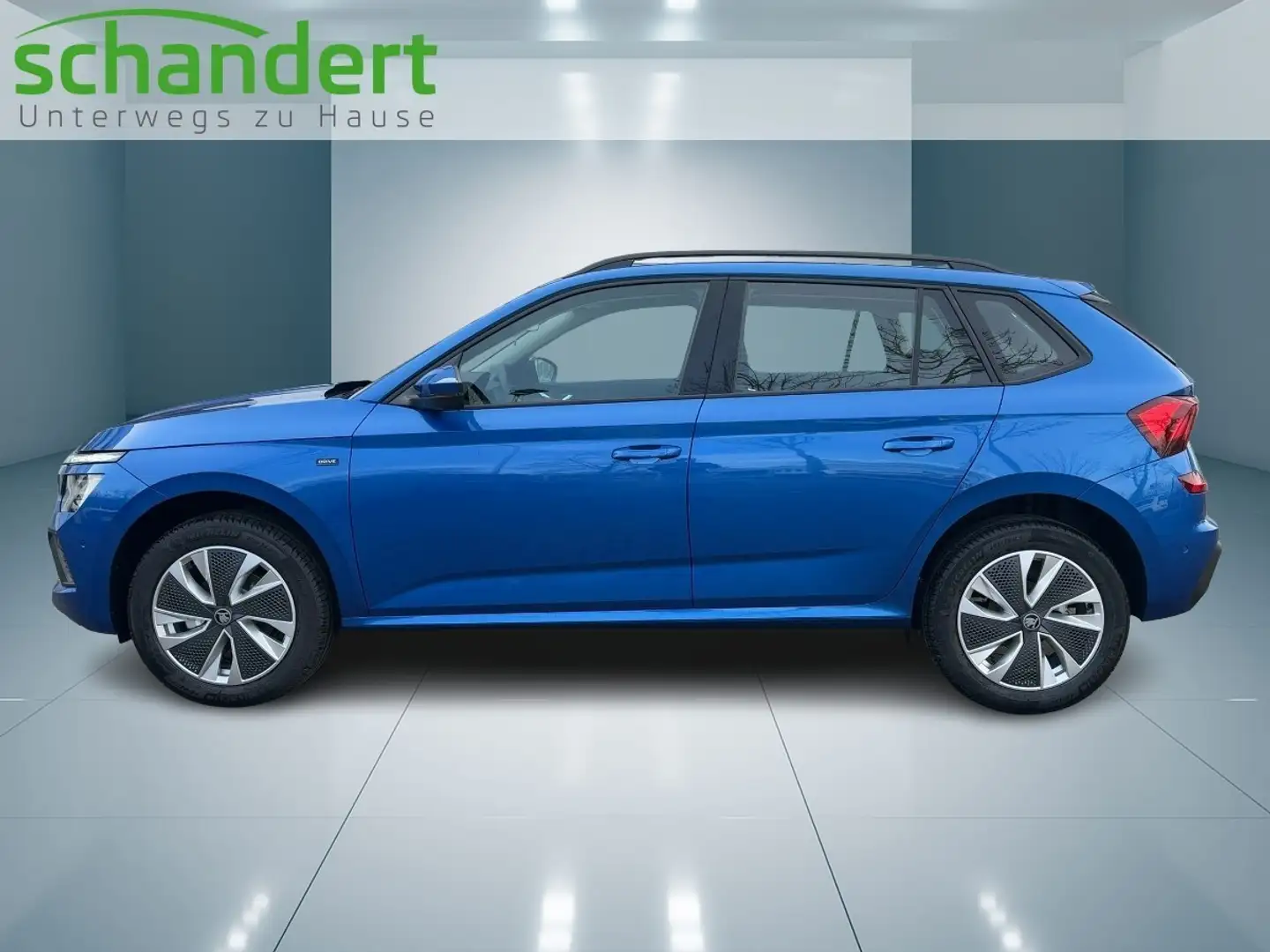 Skoda Kamiq 1.5 TSI Drive DSG LED Navi AHK PLA Sitzhzg. Blau - 2