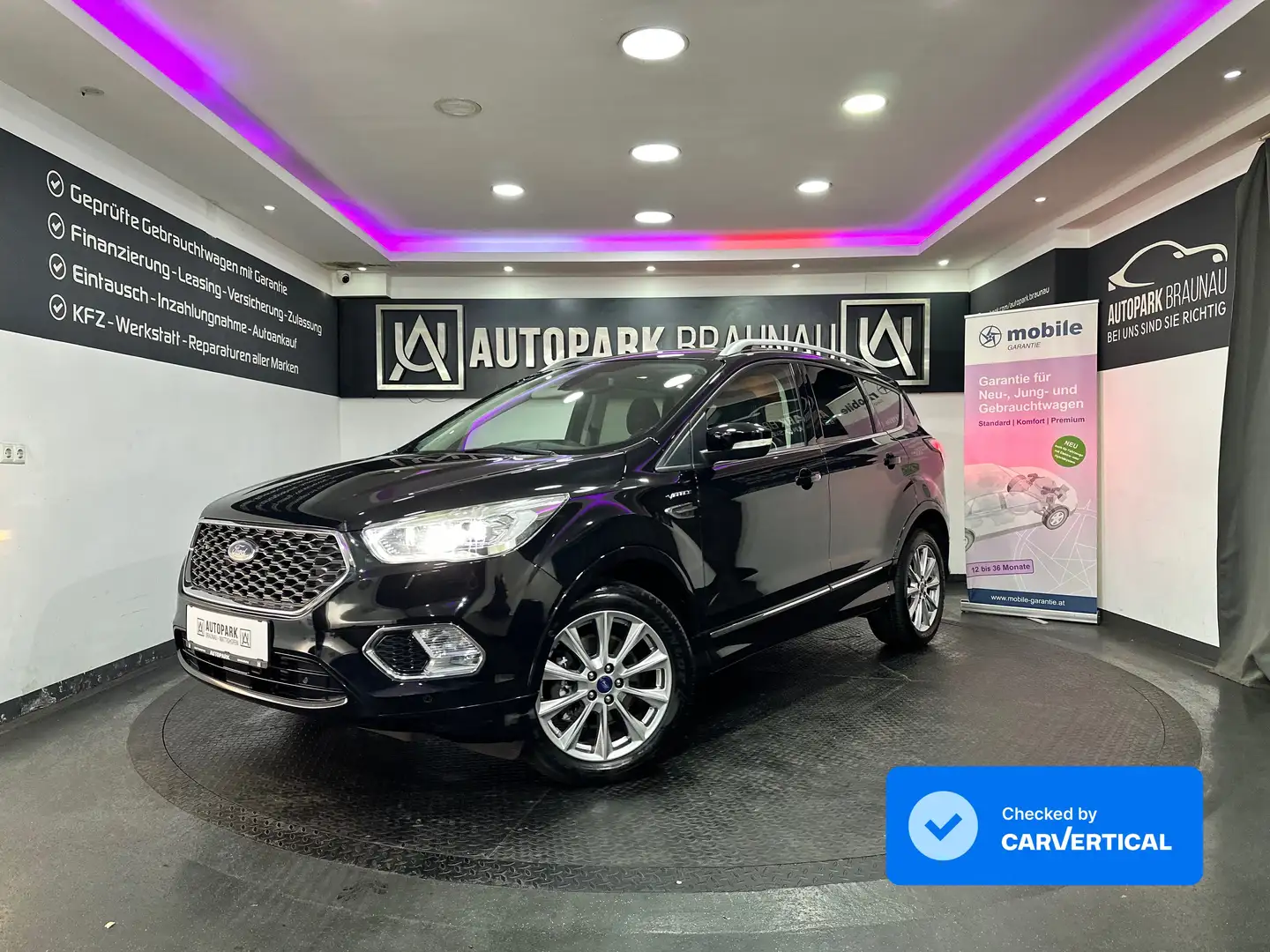 Ford Kuga 2.0 VIGNALE *PANO*WENIG-KM*AHK* Schwarz - 1