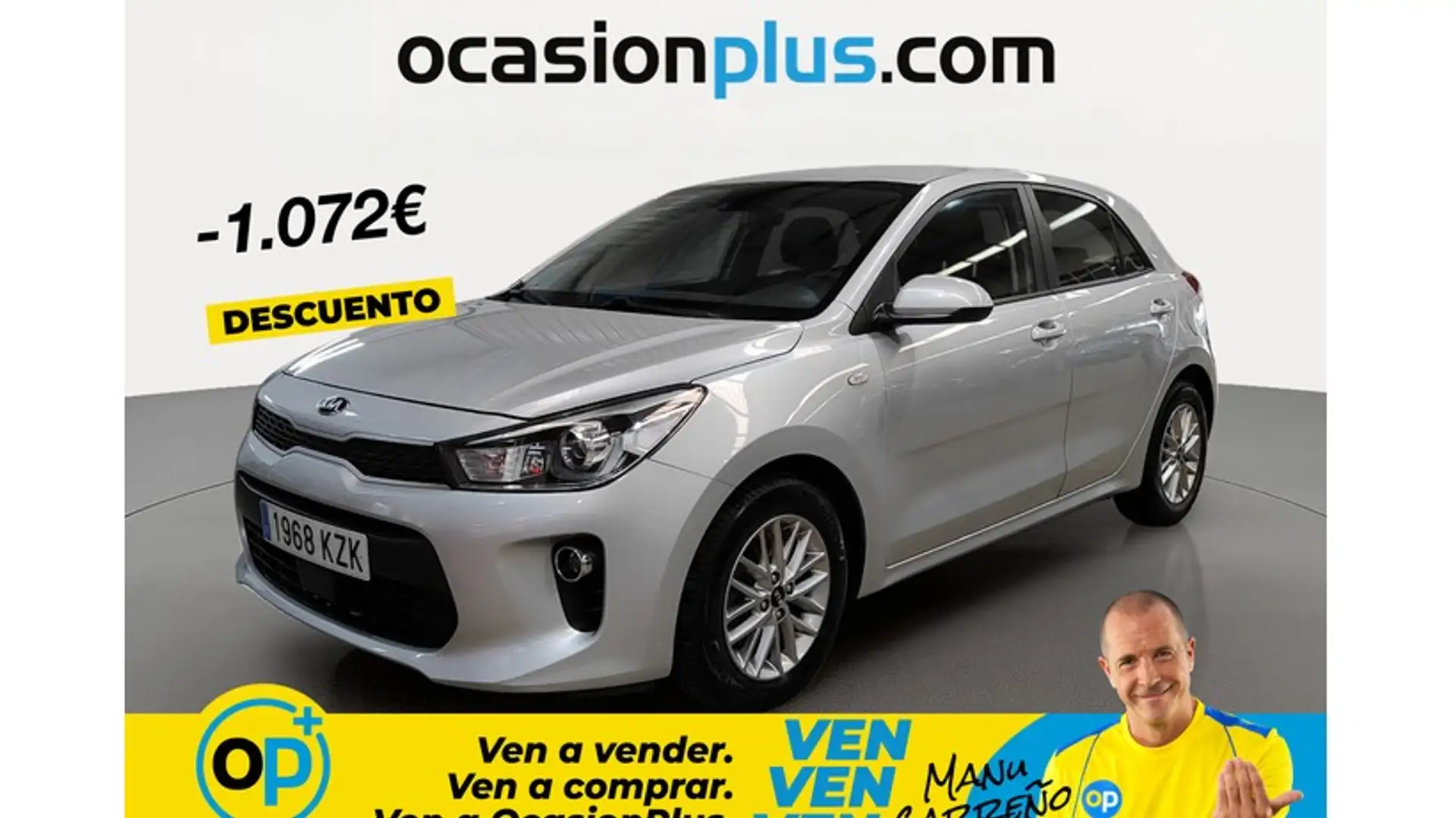 Kia Rio 1.0 T-GDi Eco-Dynamics Concept 100 Plateado - 1