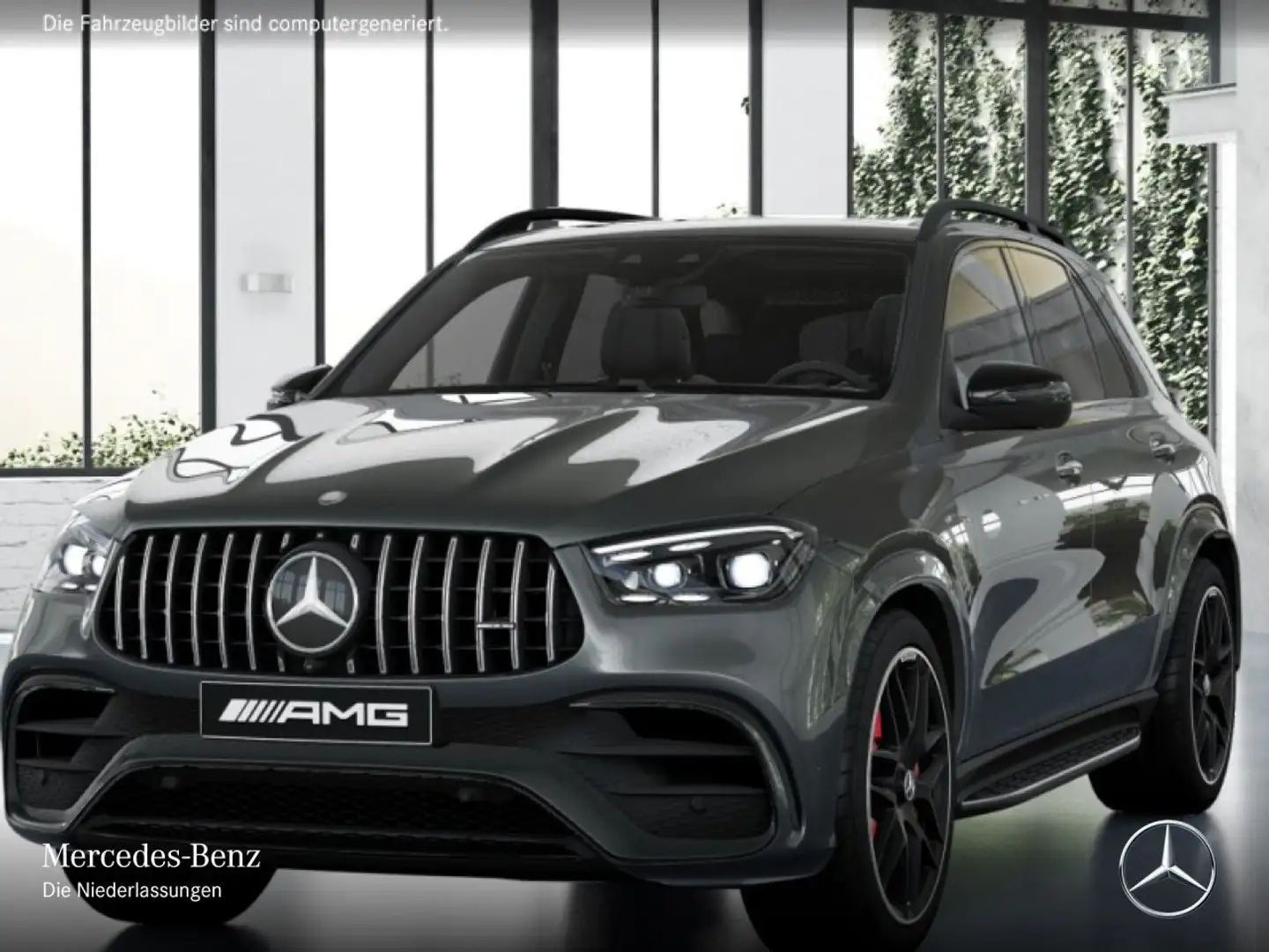Mercedes-Benz GLE 63 AMG GLE 63 S 4M NIGHT+PANO+360+AHK+MULTIBEAM+FAHRASS Grau - 2