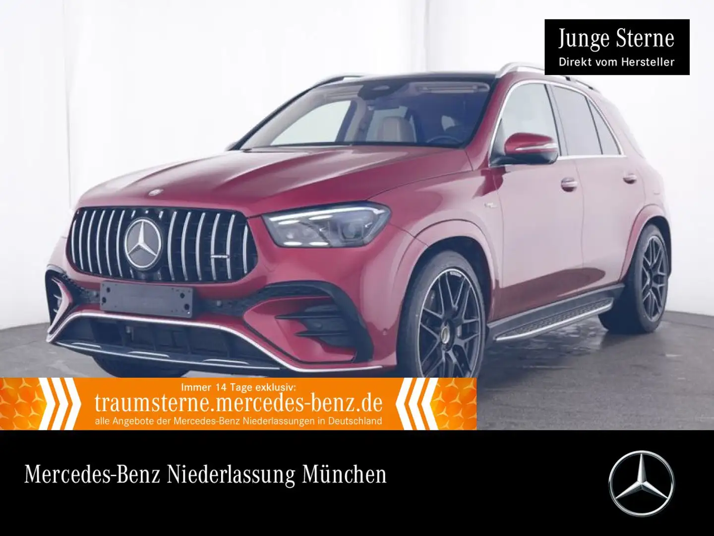 Mercedes-Benz GLE 53 AMG GLE 53 HYBRID 4M PANO+360+AHK+MULTIBEAM+CARBON+22" Rot - 1