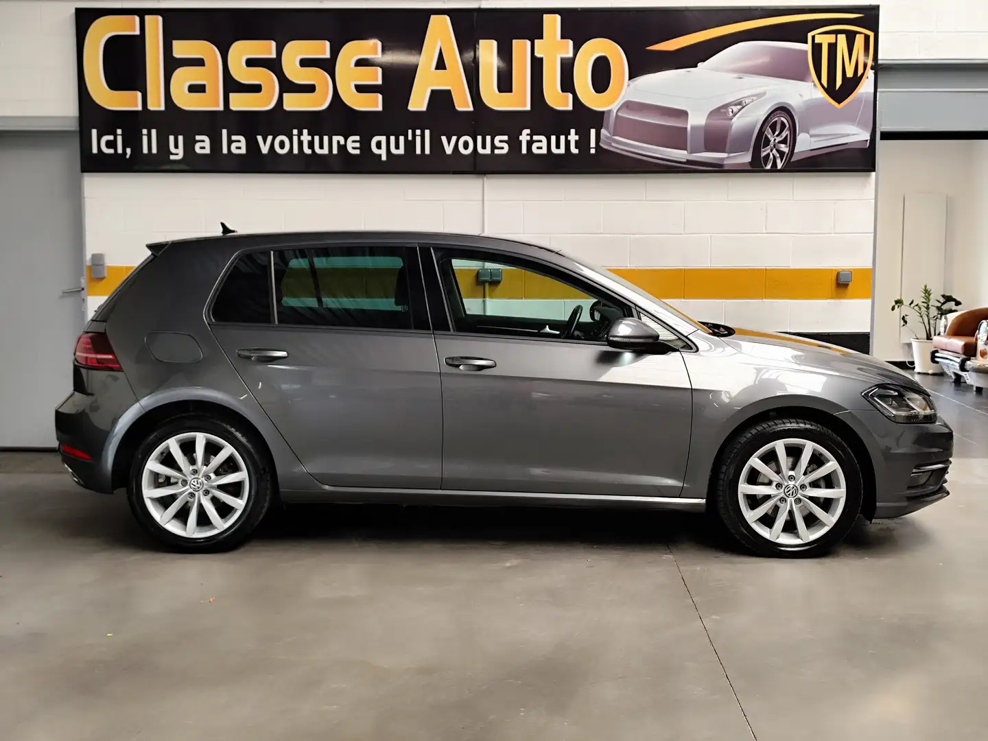 Volkswagen Golf VII 2.0 TDI 150 DSG7 Carat Garantie 12 mois Gris - 2