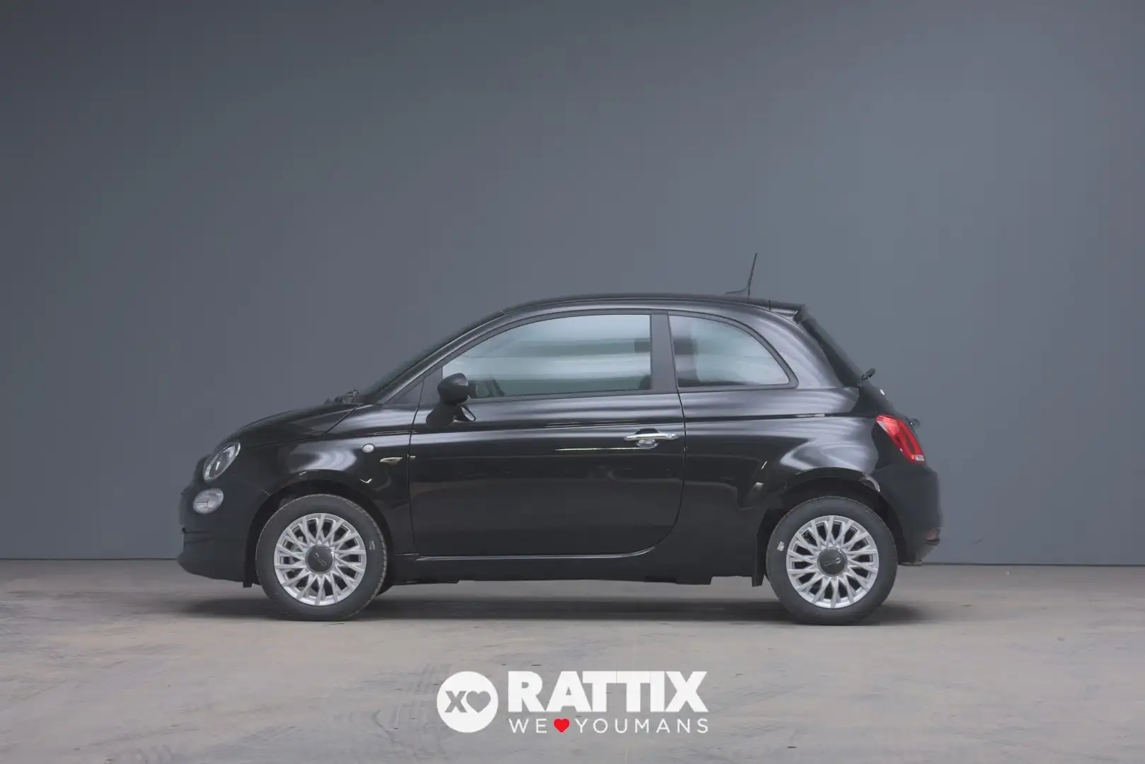 Fiat 500 1.0 Hybrid 70CV Nero - 2