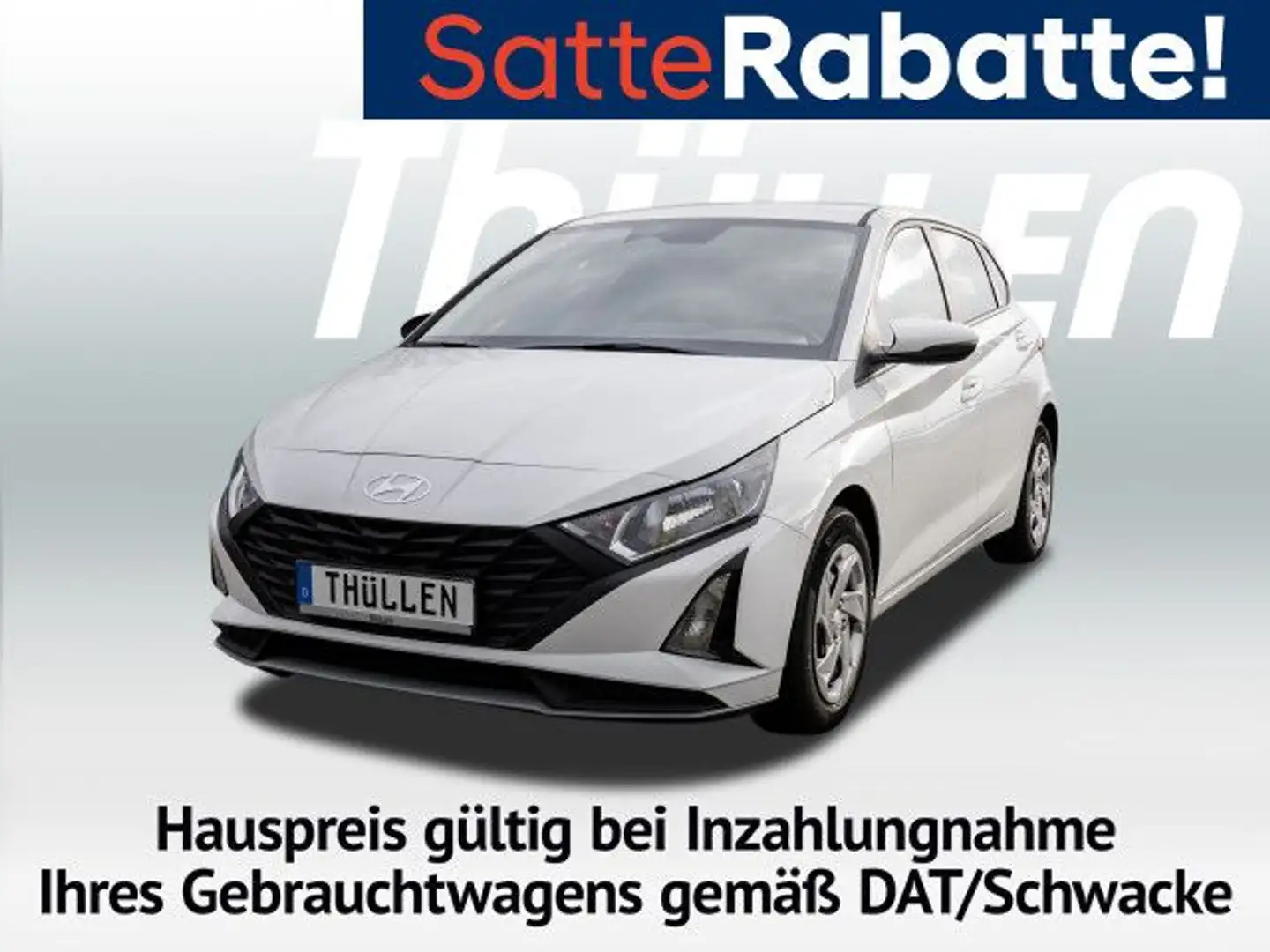 Hyundai i20 1.2 5-MT Select Bluetooth Navi Klima Weiß - 1
