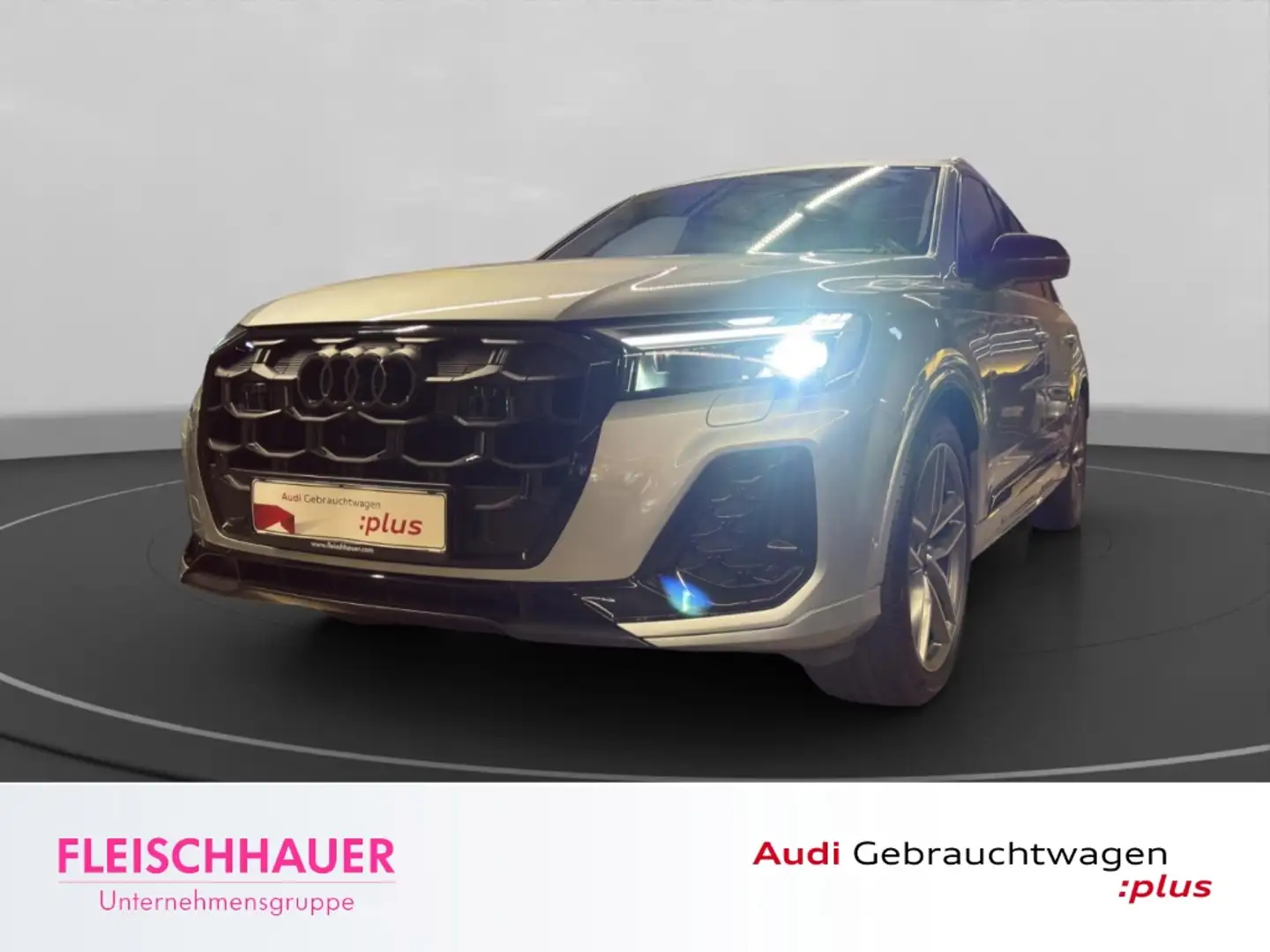 Audi Q7 50 TDI quattro S line MATRIX+360+PANO+AHK+SHZ+B&O Argent - 1