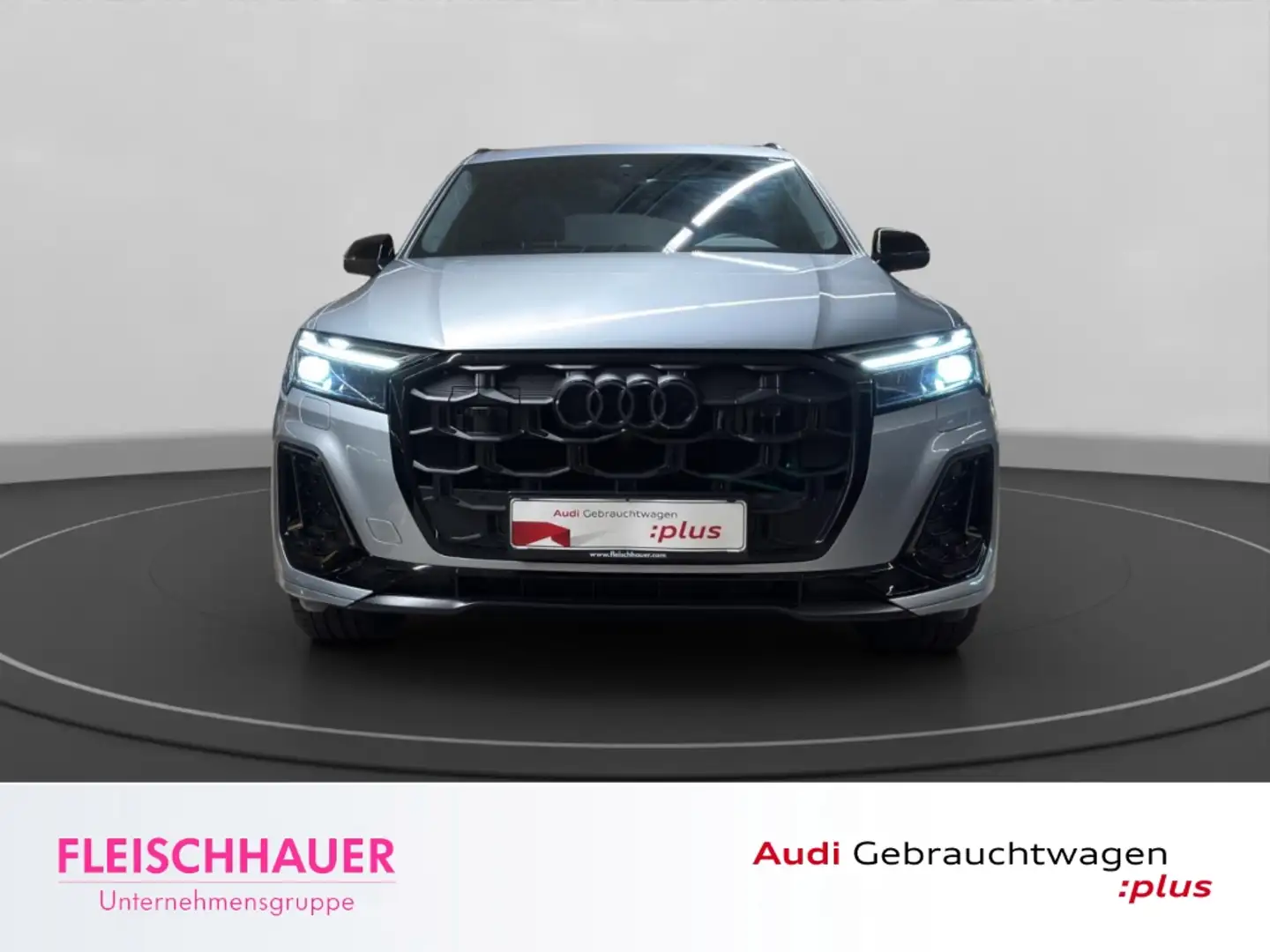 Audi Q7 50 TDI quattro S line MATRIX+360+PANO+AHK+SHZ+B&O Argent - 2
