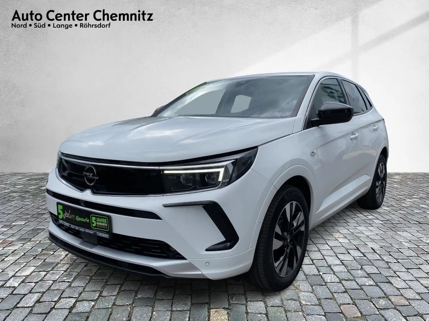 Opel Grandland 1.5D AT8 Elegance Matrix/Navi/Alcantara Blanc - 2