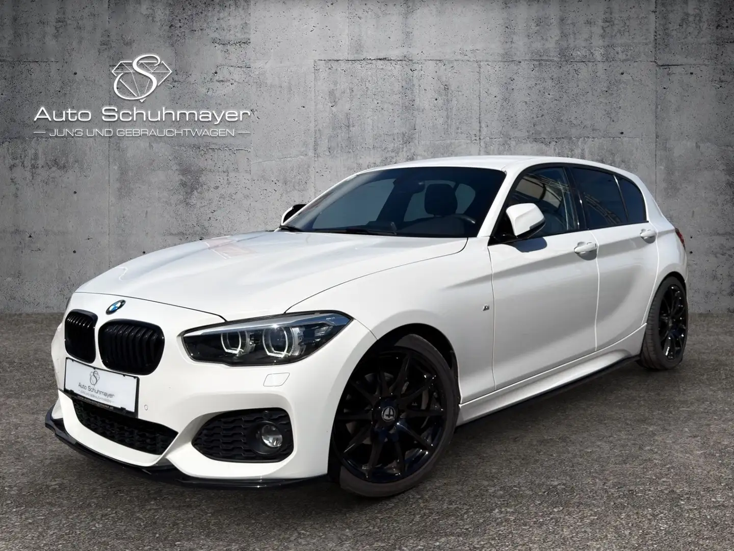 BMW 118 i M-Sport Weiß - 1