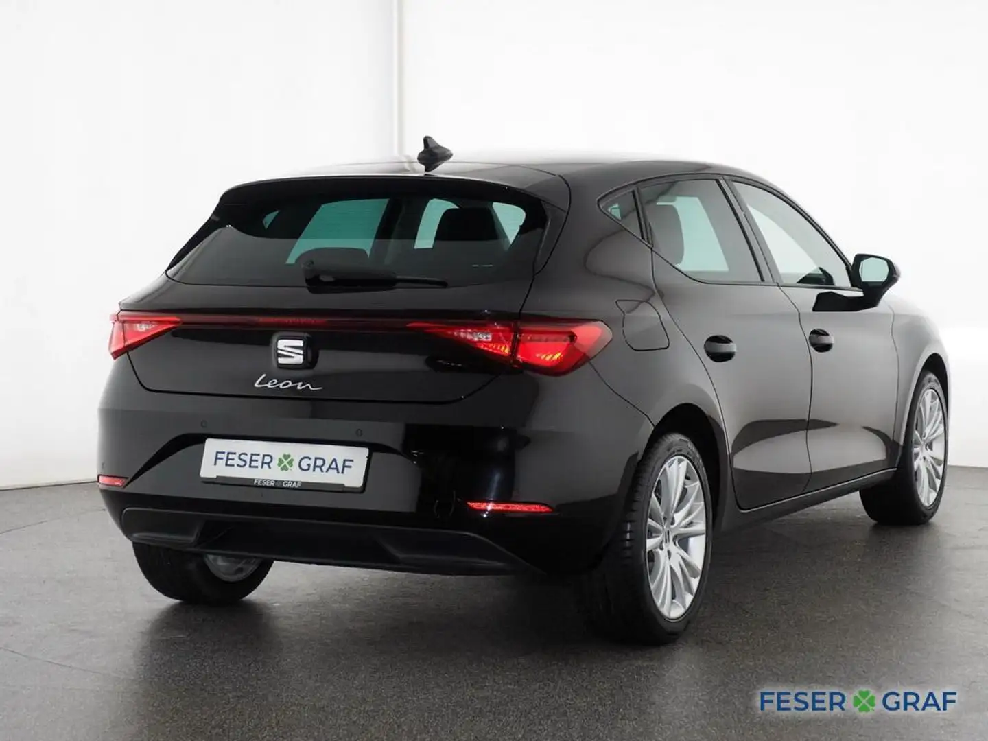 SEAT Leon 1.0 TSI Style/FullLink/Sitzheizung Schwarz - 2