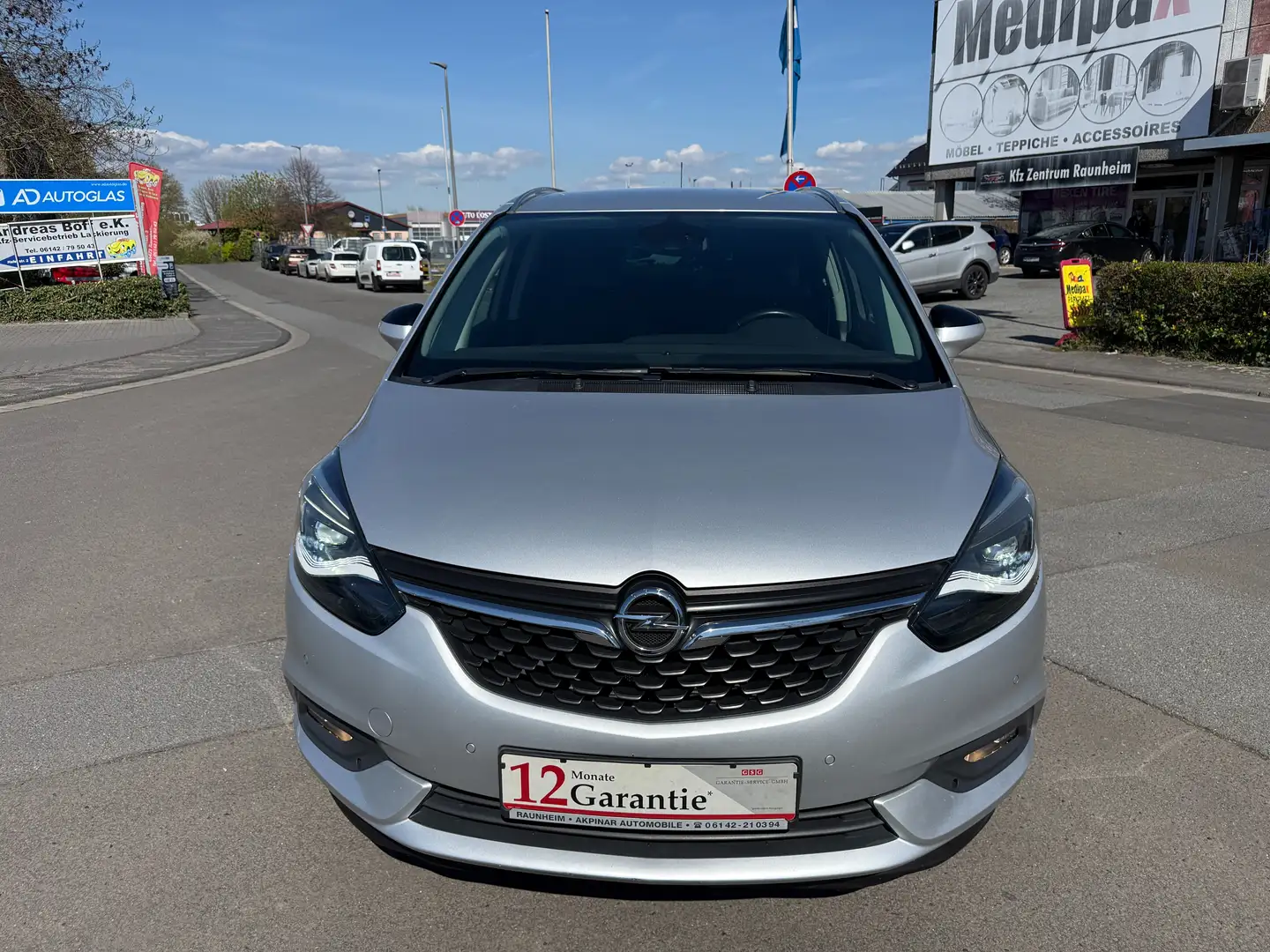 Opel Zafira Tourer C 1.4 Turbo INNOVATION Automatik (AHK*7xSITZER) Plateado - 2