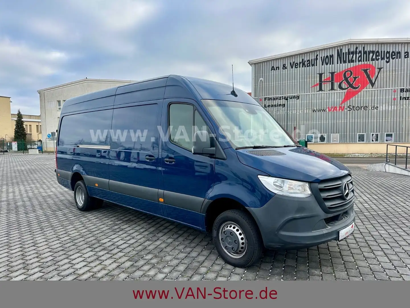 Mercedes-Benz SPRINTER 516 MAXI/AHK/CAM/MBUX/NAV/STDHZG/LBW+FB Blu/Azzurro - 1