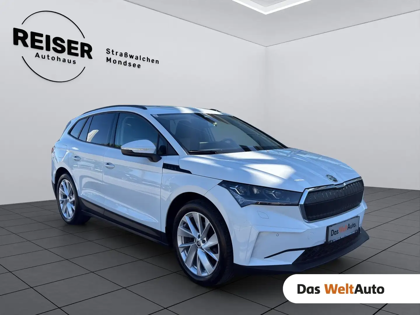 Skoda Enyaq 60 Weiß - 1
