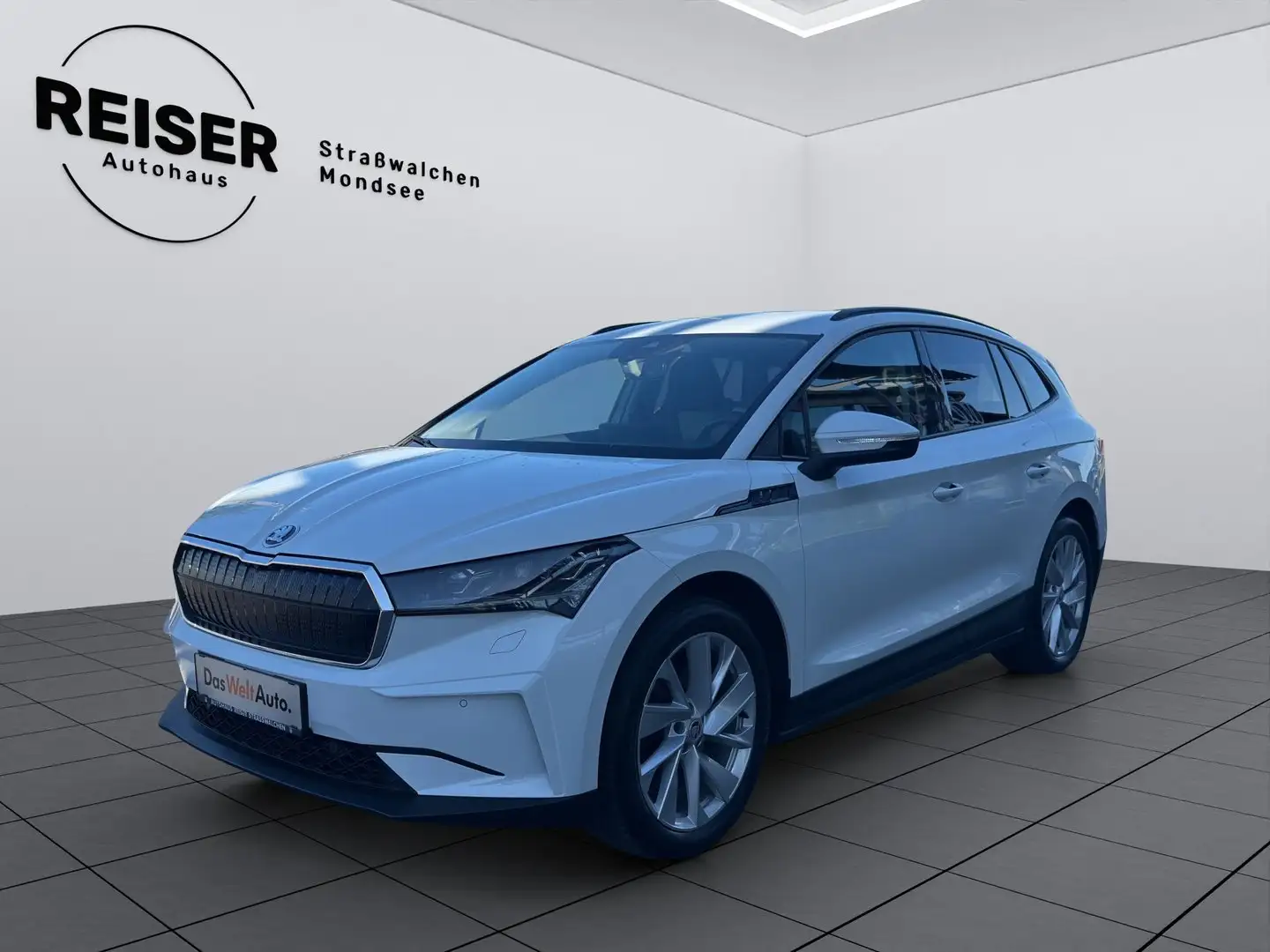 Skoda Enyaq 60 Weiß - 2