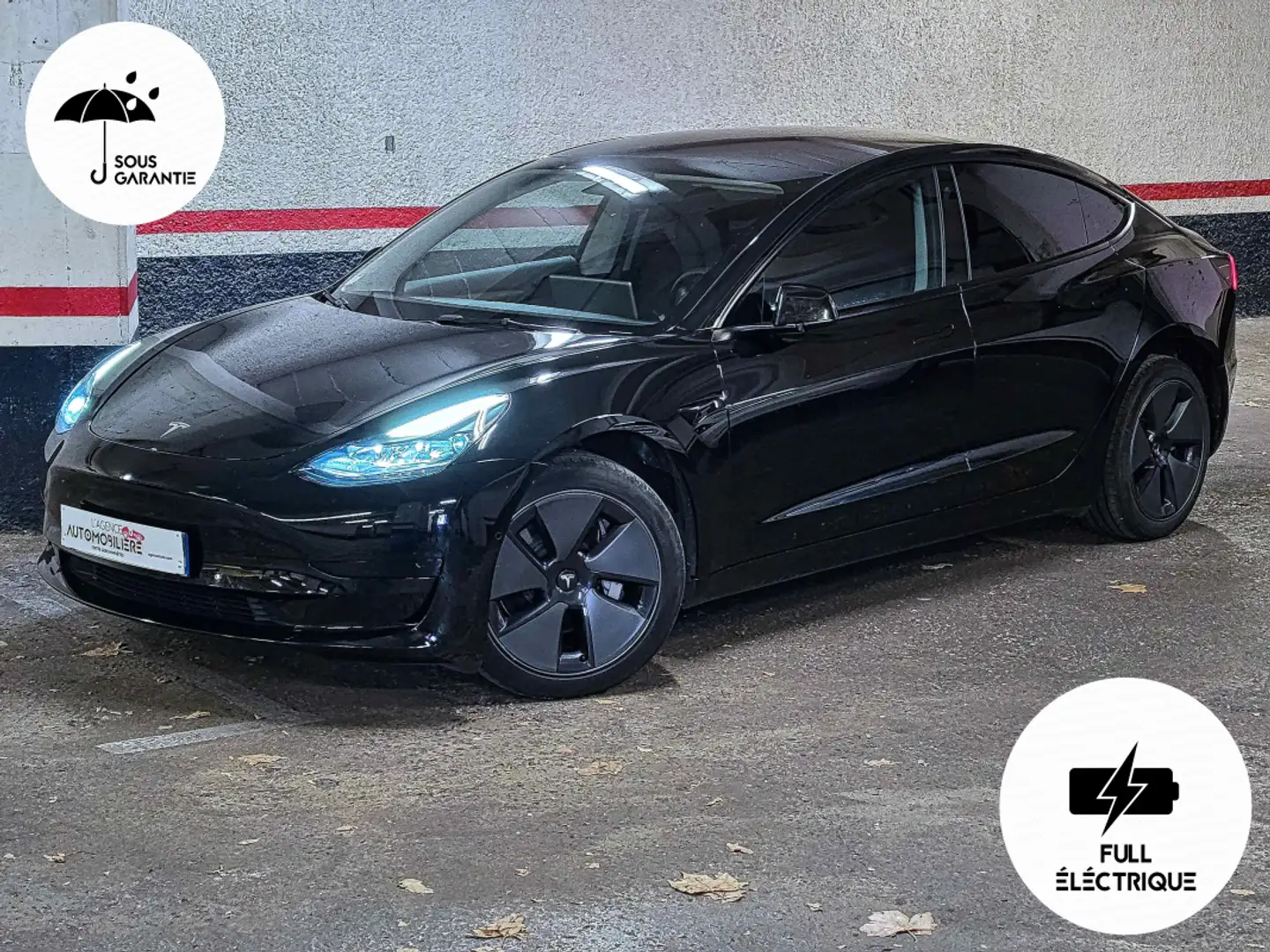 Tesla Model 3 285 60KWH Standard-Plus Negro - 1