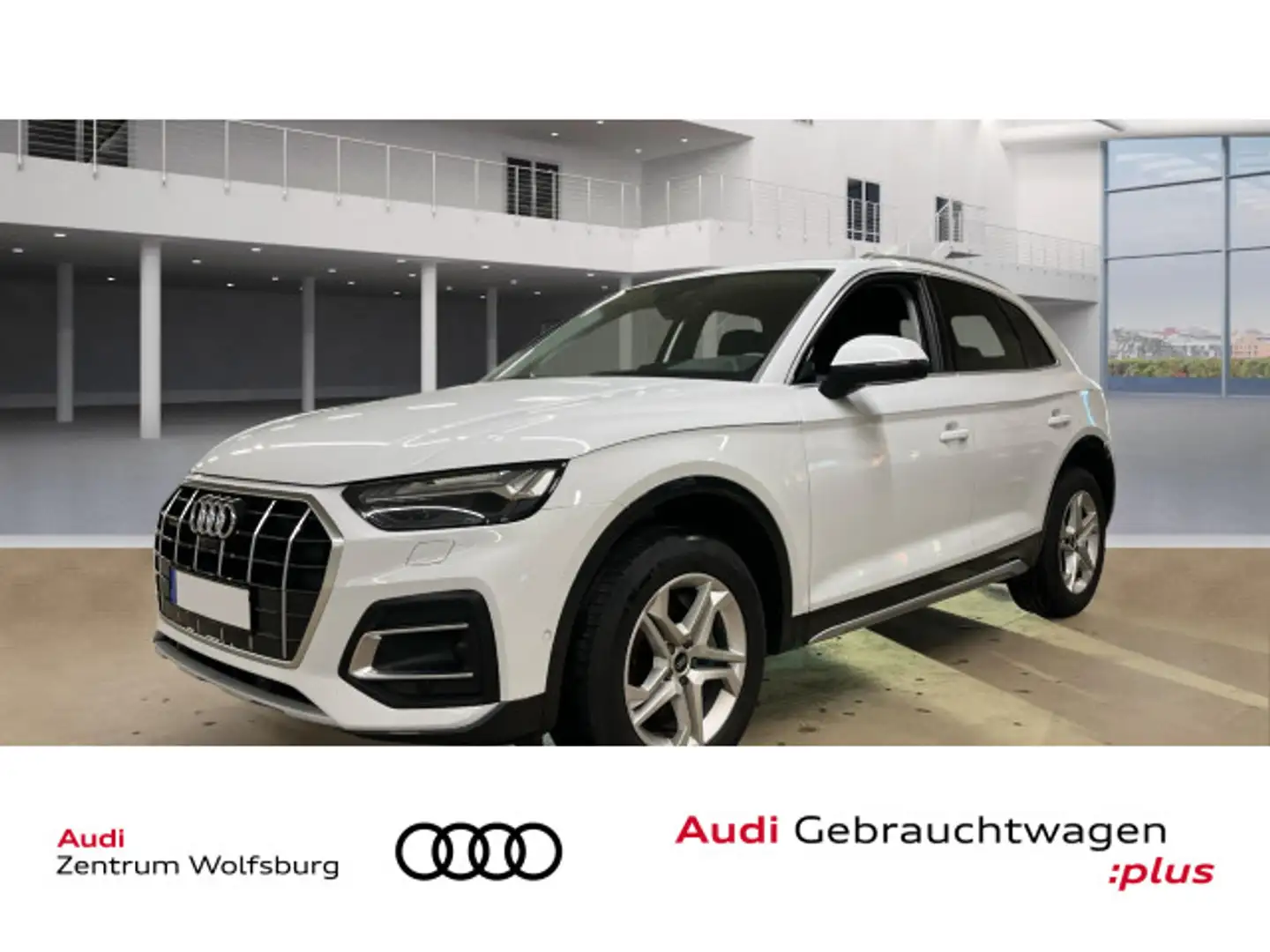Audi Q5 40TDI quattro S tronic advanced STANDHZ/AHK/3 Weiß - 1