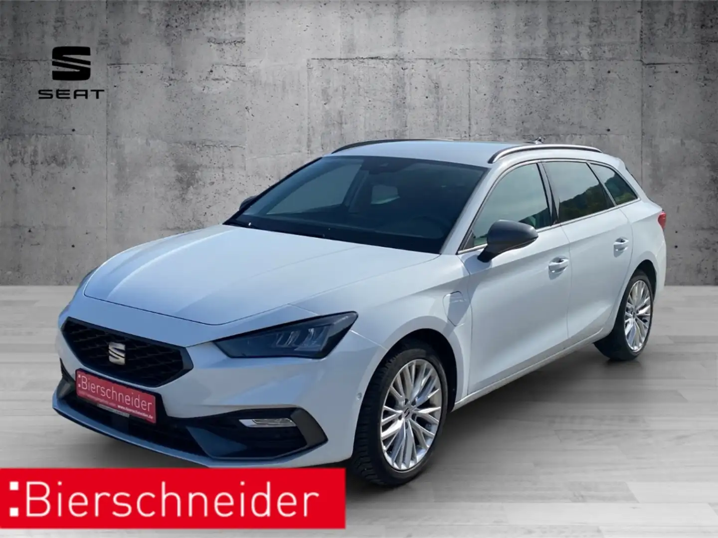 SEAT Leon Sp. 1.4 e-HYBRID DSG FR Navi PDC WP Weiß - 1