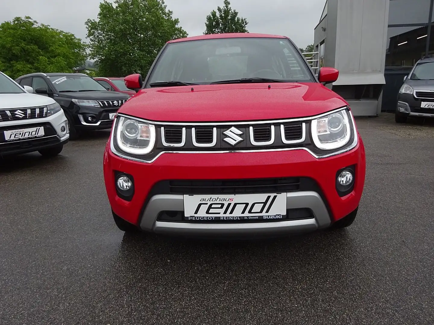 Suzuki Ignis 1,2 Dualjet Hybrid,1.Besitz,LED-Scheinwerfer,Kl... Rot - 2