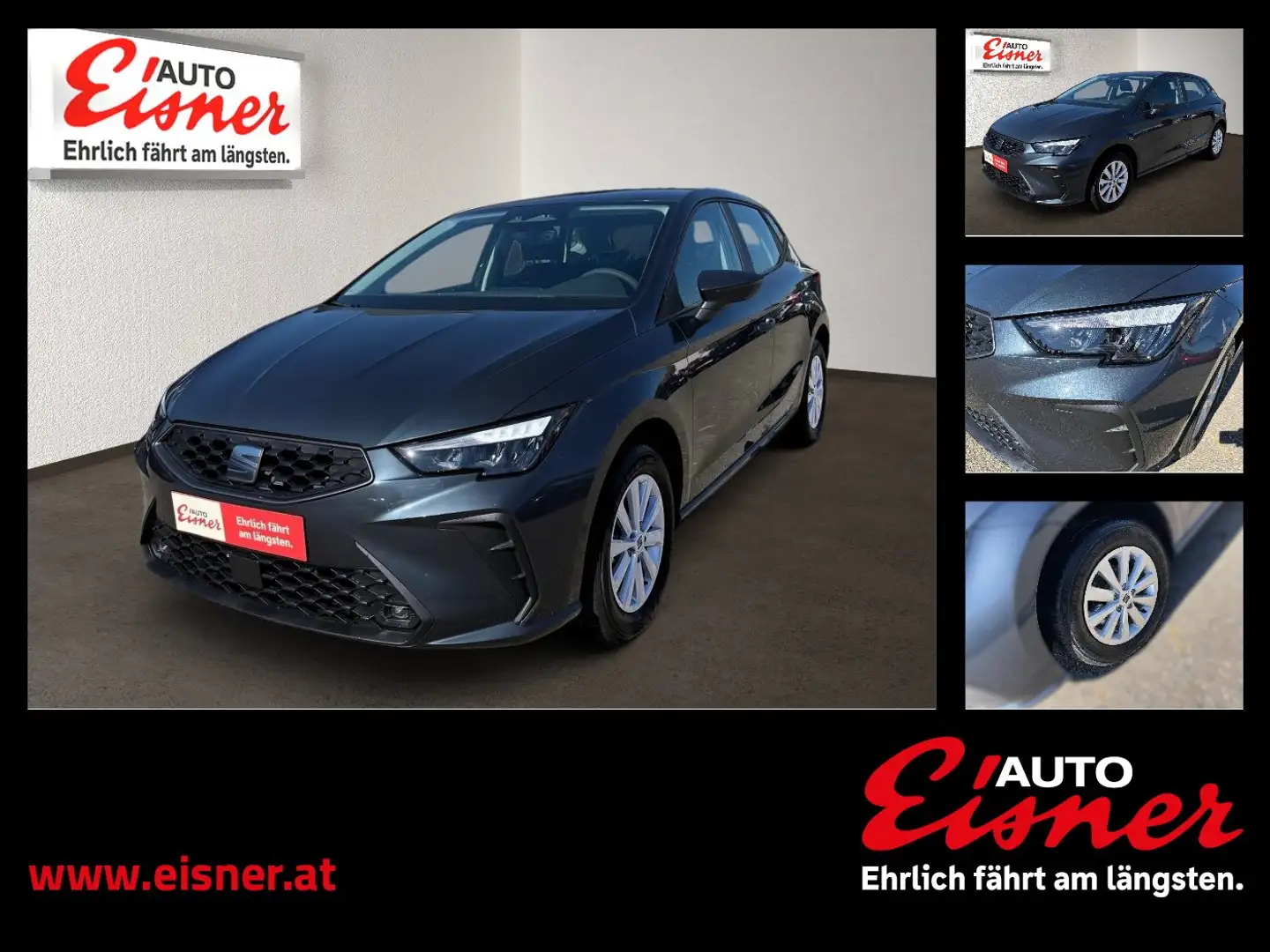 SEAT Ibiza Reference 1.0 TSI 95PS Facelift LED PDC Grau - 1