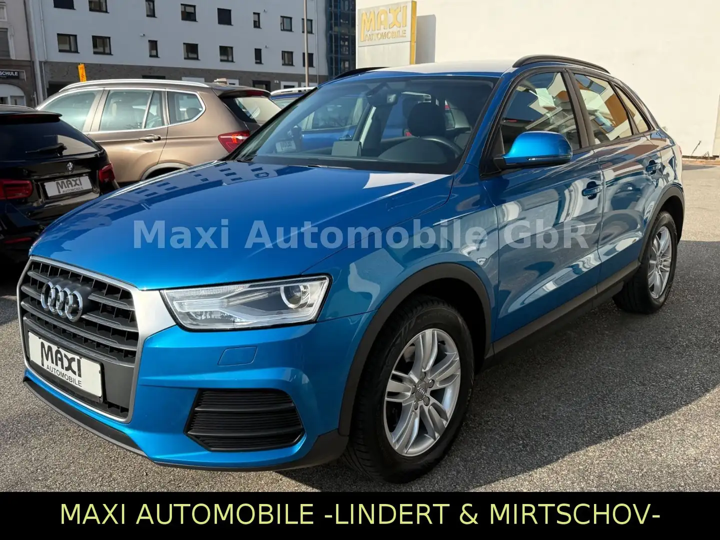 Audi Q3 1,4 TFSI S-tronic-2 HA-NAV-BI XENON-AHK-KD GE Blau - 2