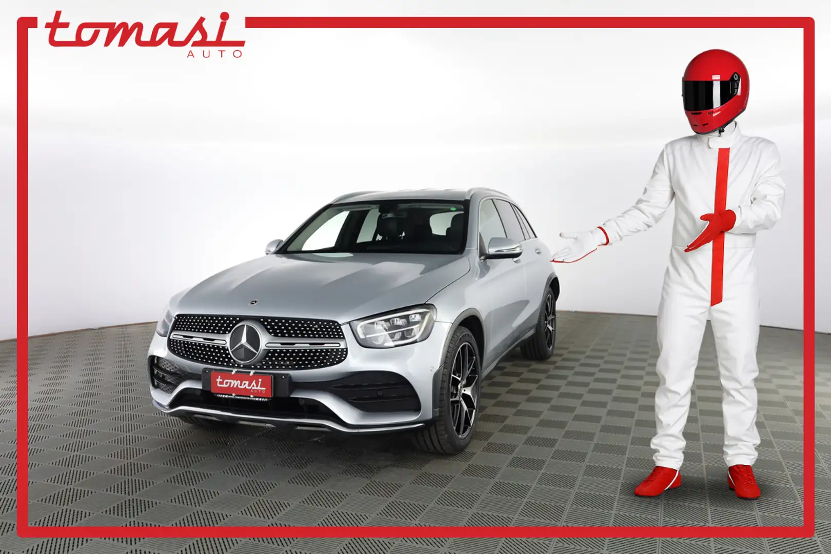 Mercedes-Benz GLC 220 d 4MATIC PREMIUM AMG LINE,CERCHI 20 Argent - 1