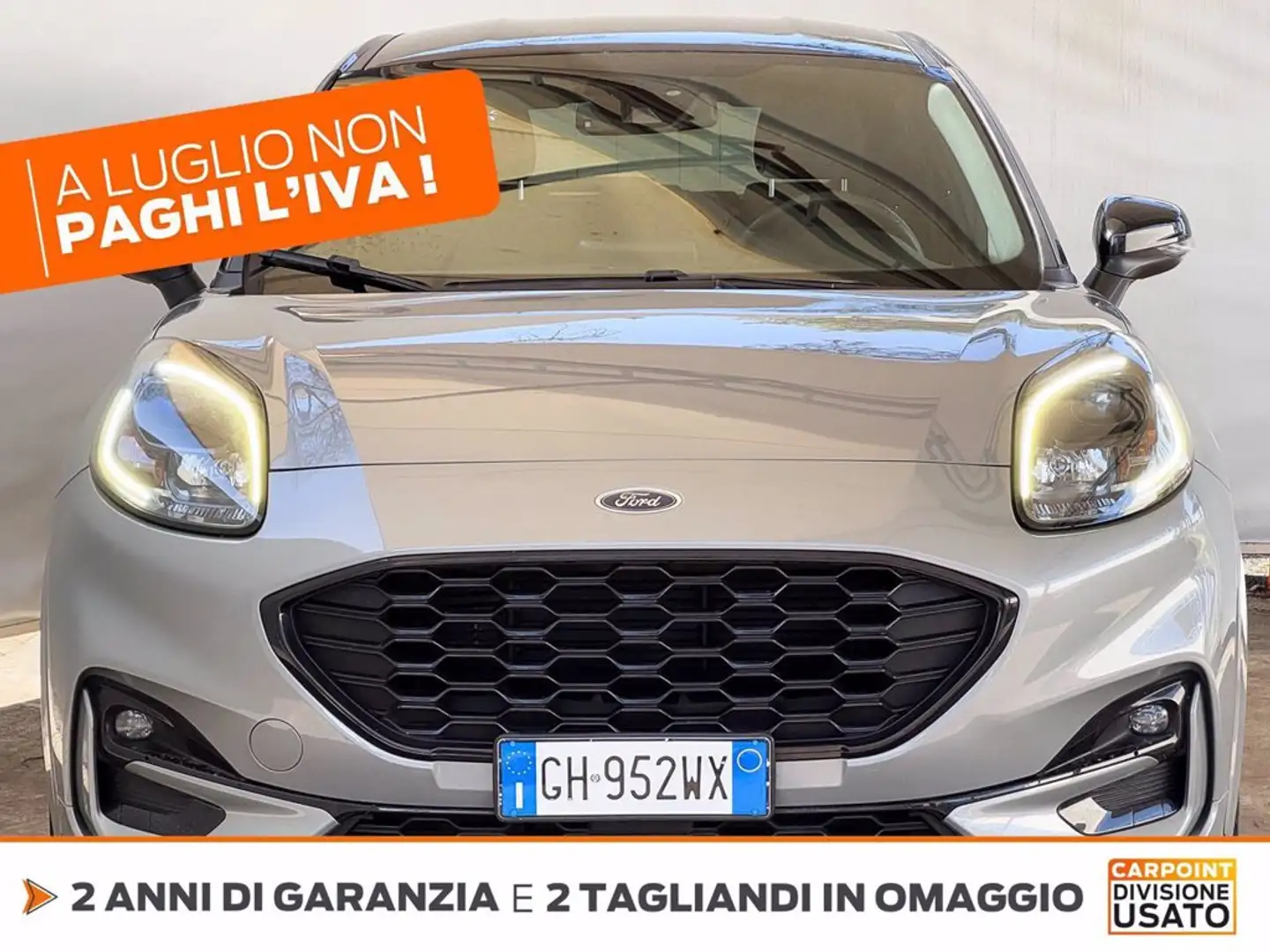 Ford Puma 1.0 ecoboost h st-line x s&s 125cv Grigio - 2