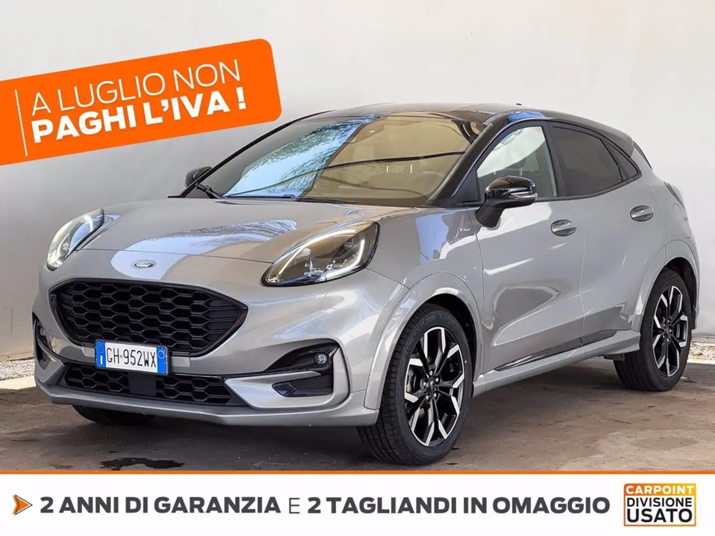 Ford Puma 1.0 ecoboost h st-line x s&s 125cv Grigio - 1