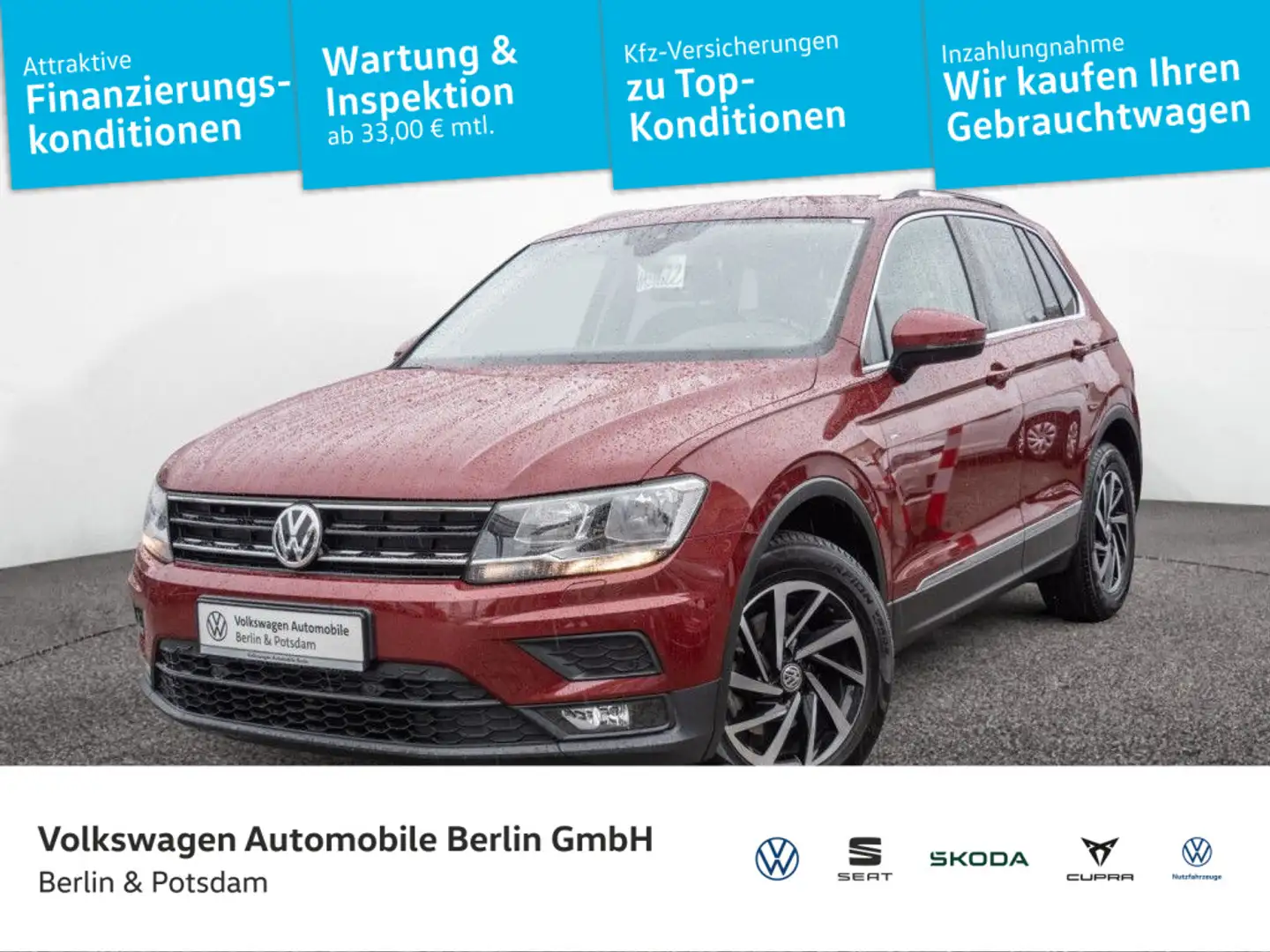 Volkswagen Tiguan 1.5 TSI DSG Join Navi SHZ PDC Telefon Rouge - 1