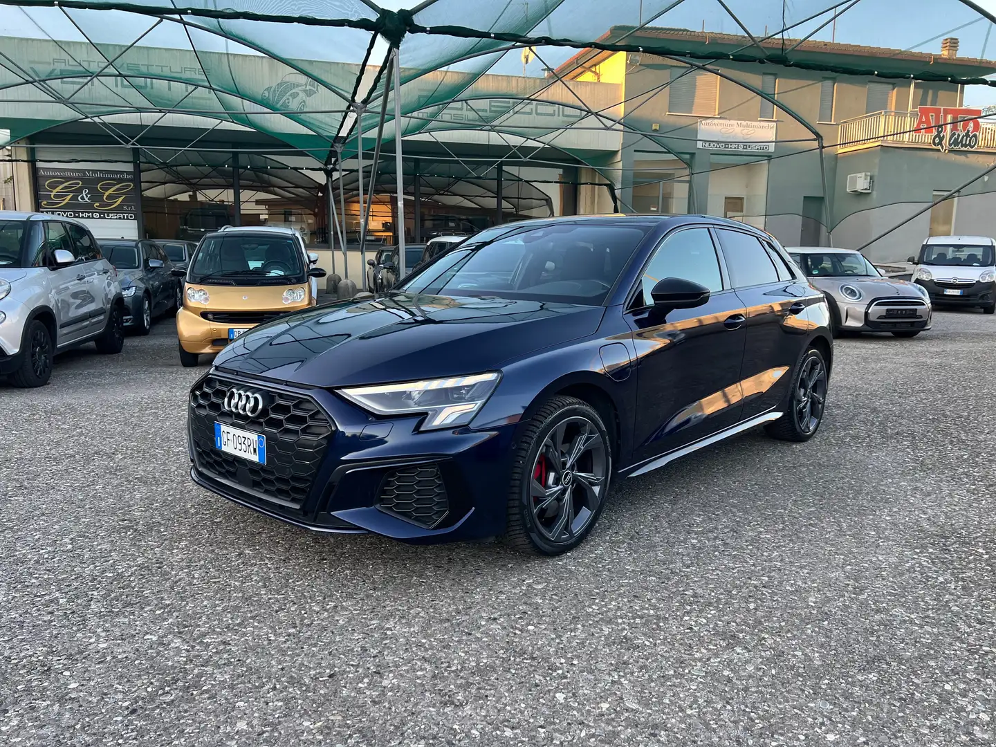 Audi A3 A3 Sportback 45 1.4 tfsi e S line edition s-tronic Bleu - 1