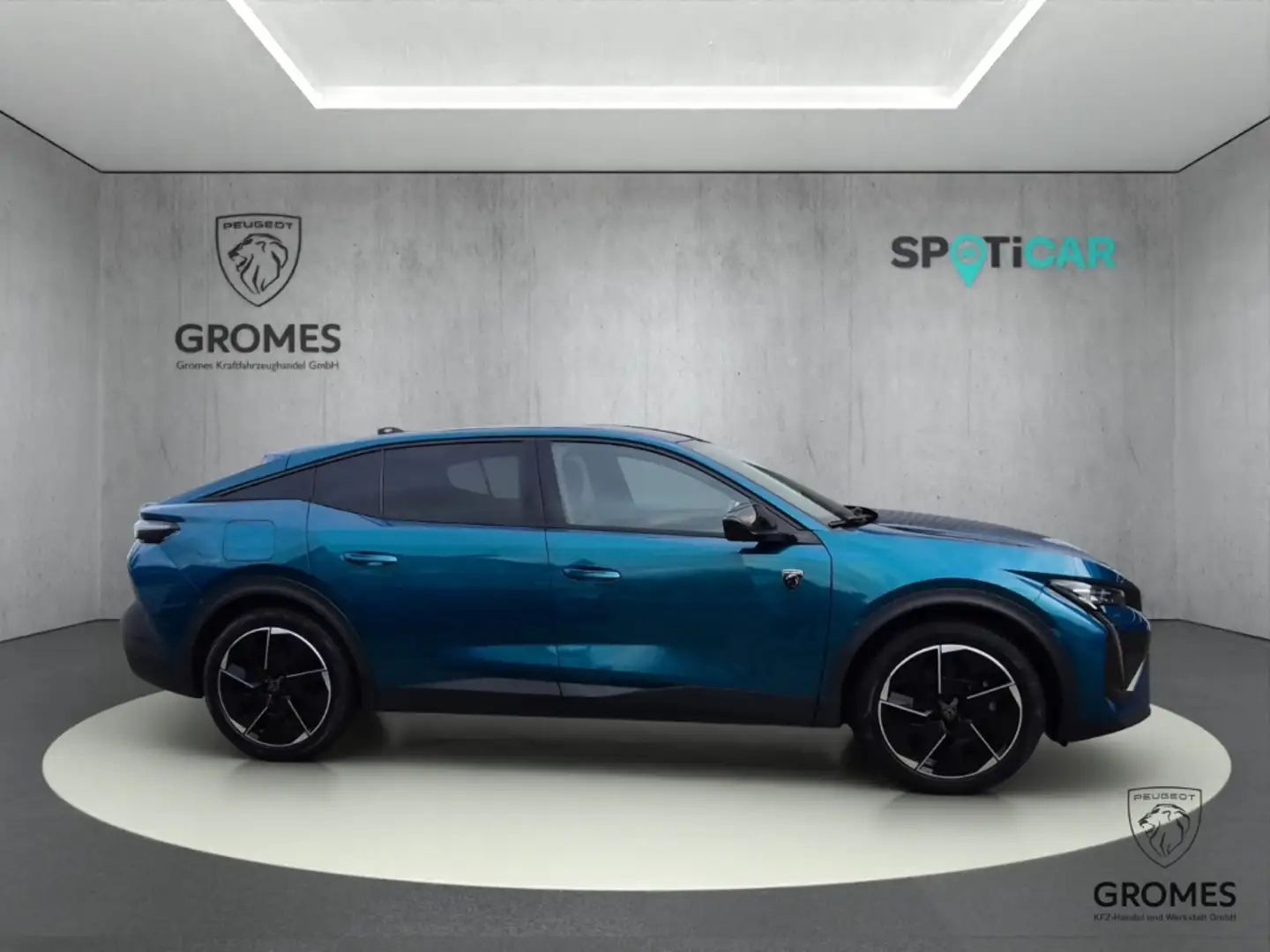 Peugeot 408 GT Plug-In Hybrid 180 e-EAT8 Navi Leder Digitales Bleu - 2