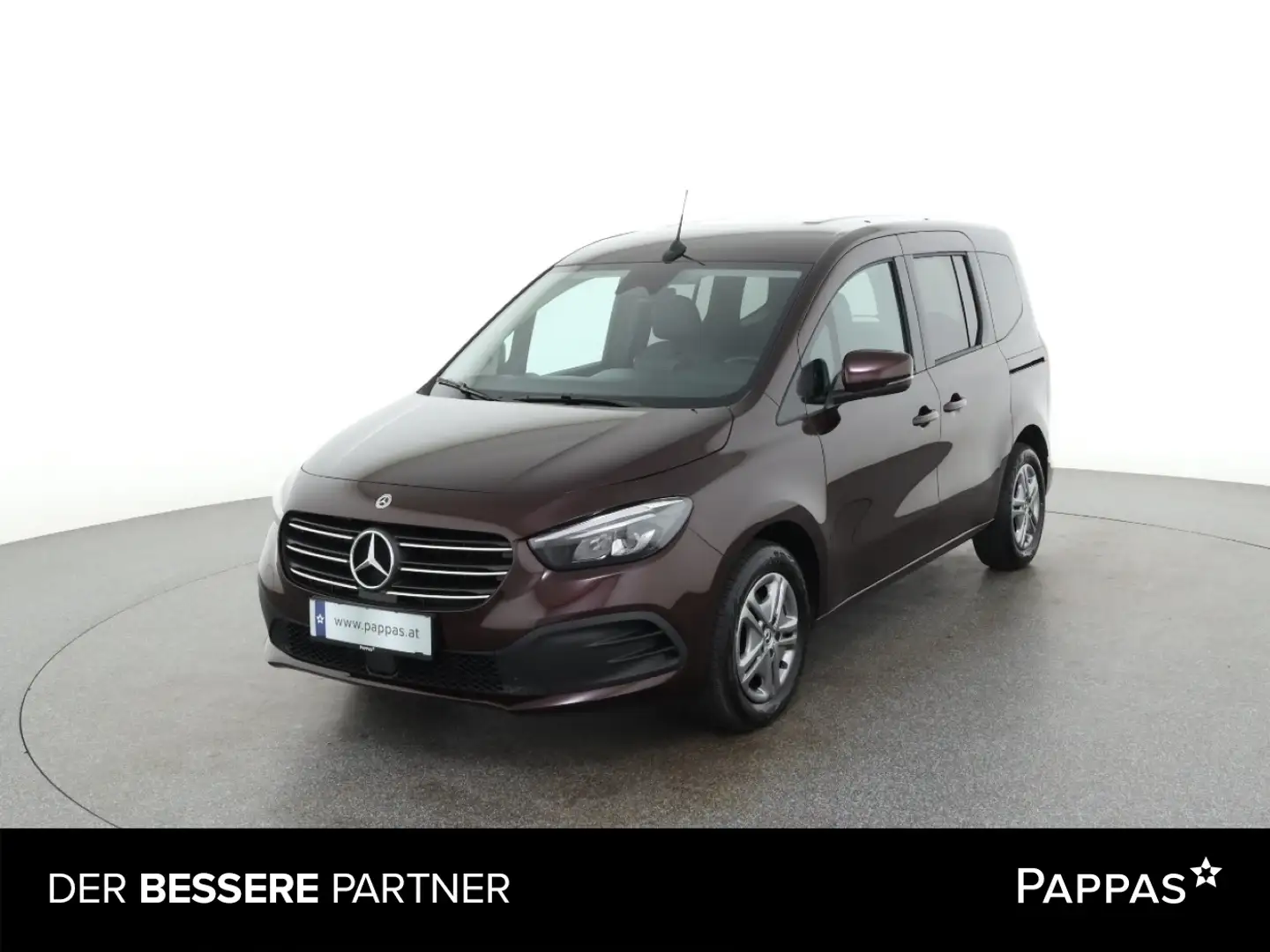 Mercedes-Benz T-Klasse T 180 STYLE Standard LED Navi AHK SHZ Leder Cam Rot - 1