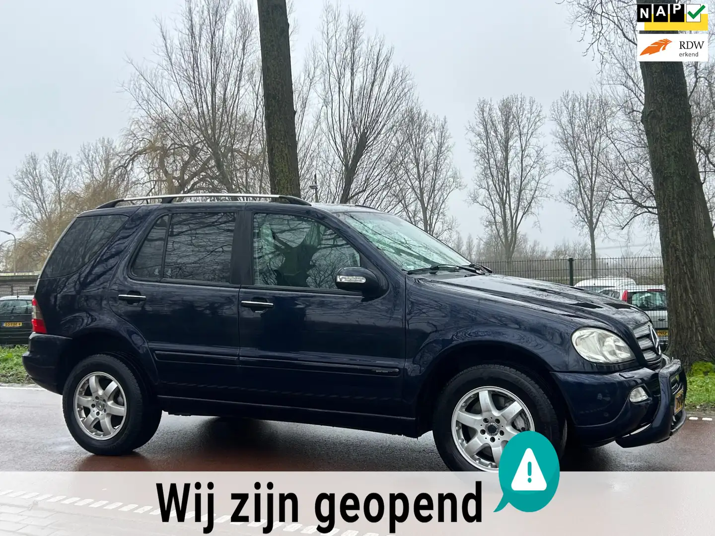 Mercedes-Benz ML 350 M-klasse Special Edition AUTOMAAT!LEDER!NAVI!XENON Kék - 1