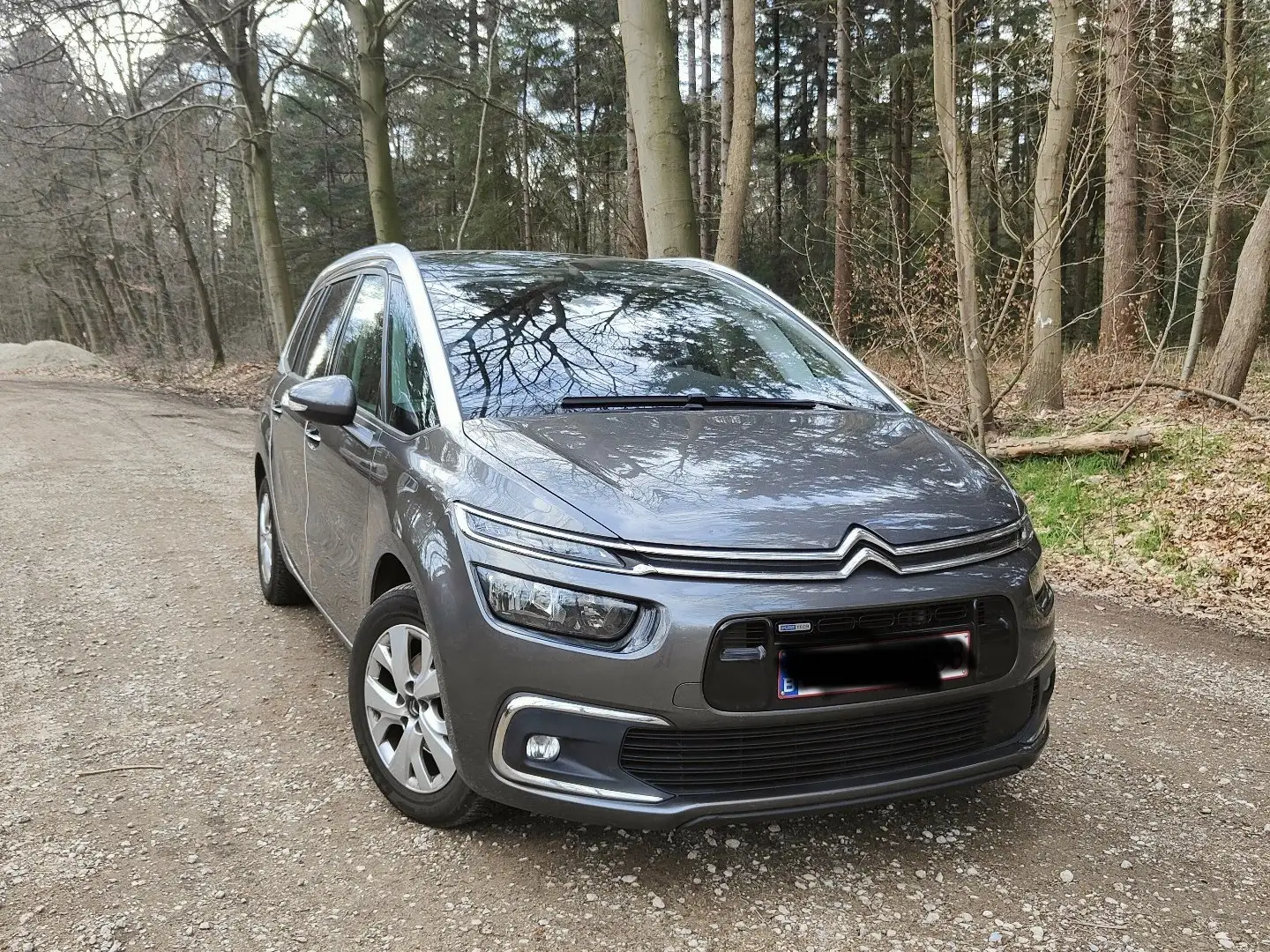 Citroen Grand C4 Picasso PureTech 130 Stop&Start EAT6 SHINE Grijs - 1