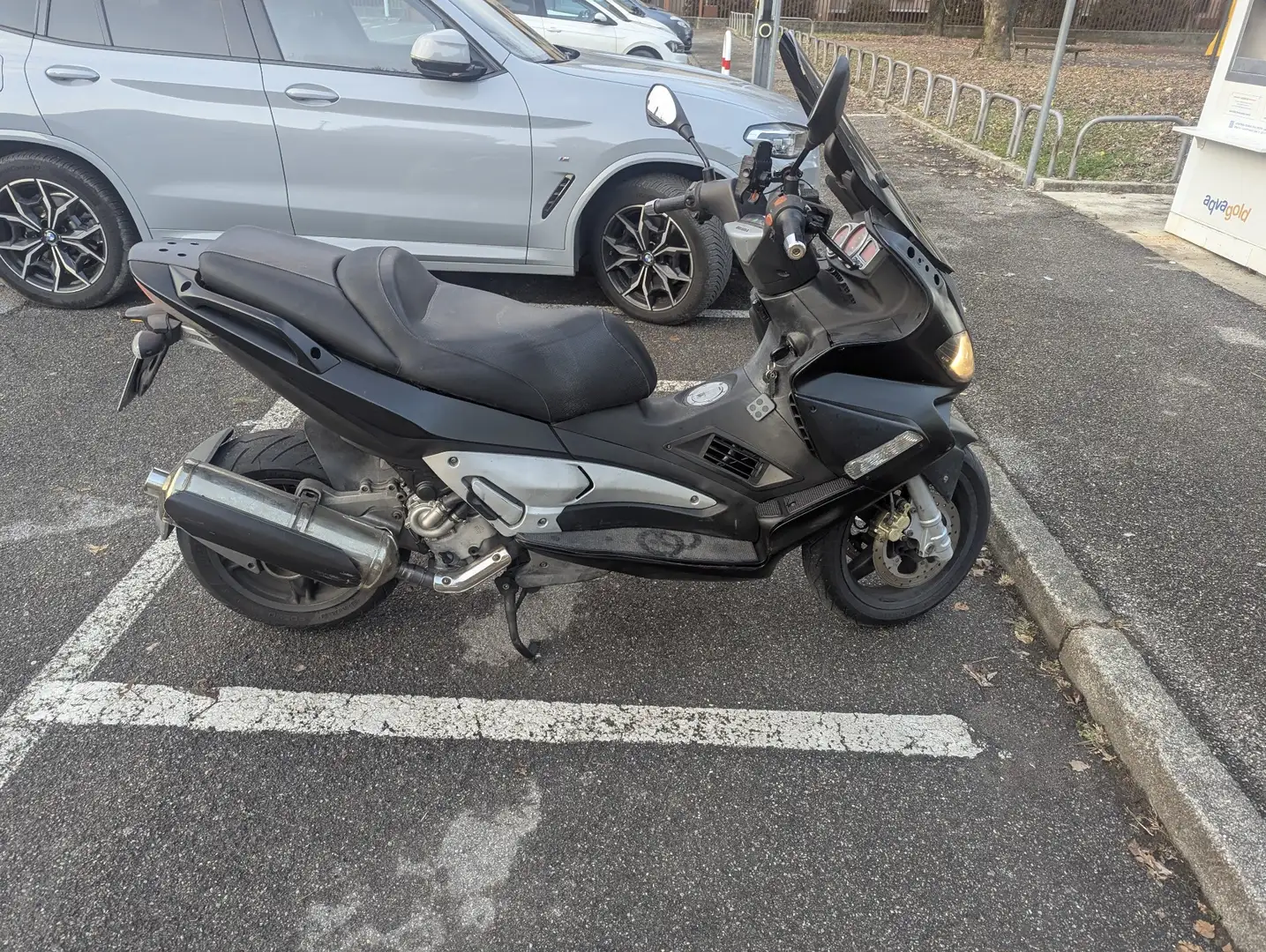 Gilera Nexus 500 Seconda serie Černá - 1