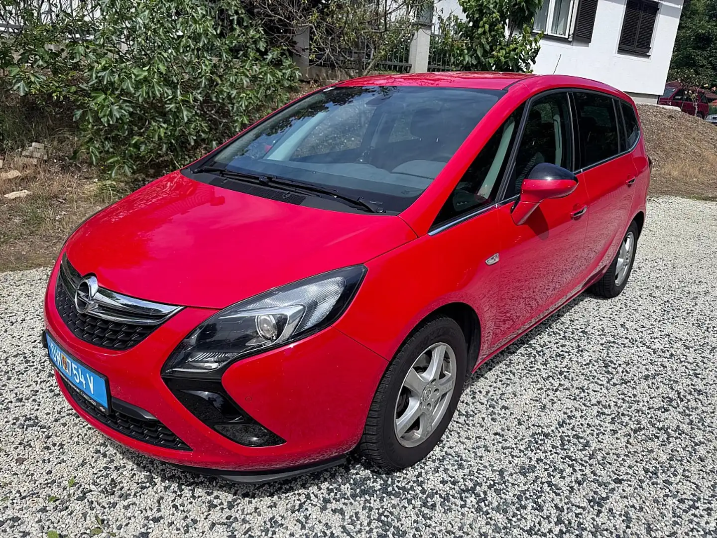 Opel Zafira 2,0 CDTI Cosmo ** Teilleder/Standheizung/8 fach... Rot - 1