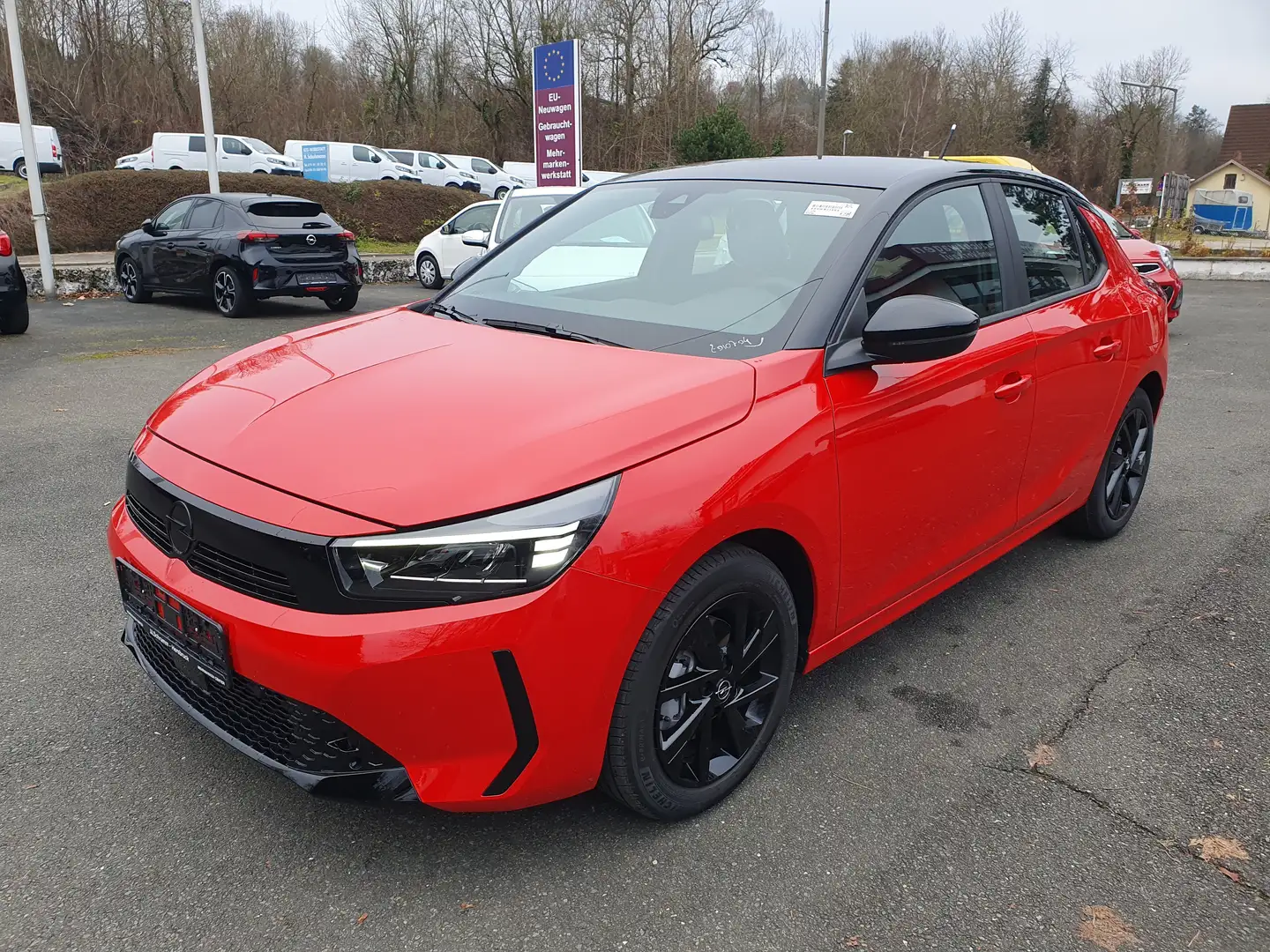 Opel Corsa 1.2 Turbo YES *LED/PDC/Sitzheizung/Klima/Alu* Rot - 1